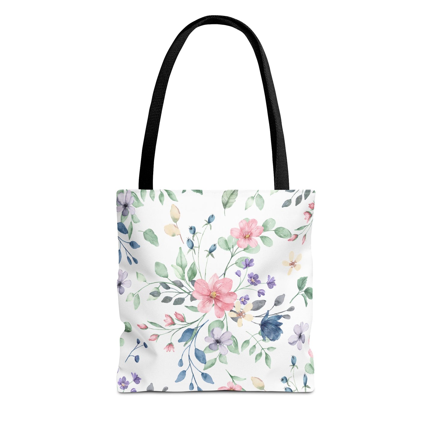 Floral Tote Bag | Stylish Carry-All for Everyday Use, Eco-Friendly Shopping, Beach Days, Spring Picnics, Gift for Moms