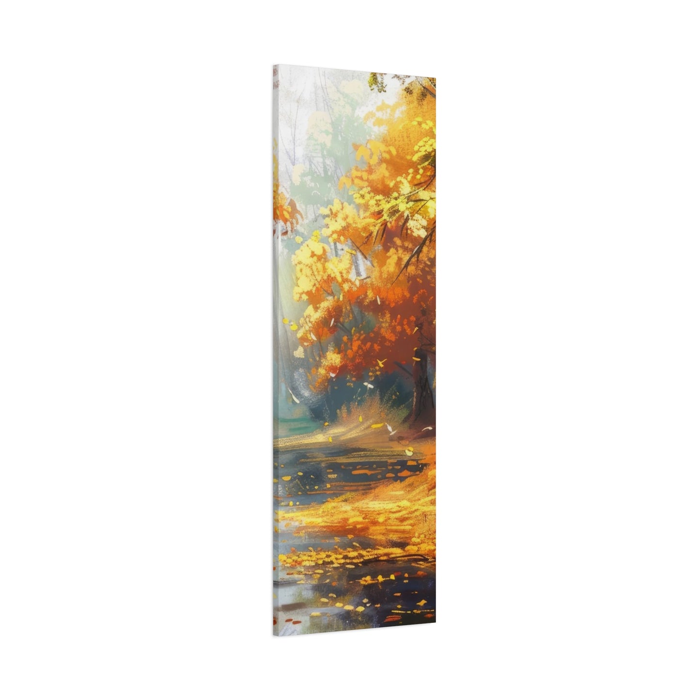 Autumn Serenity Canvas Print, Fall Decor, Home Wall Art, Nature Artwork, Gift for Nature Lovers, Cozy Decorating