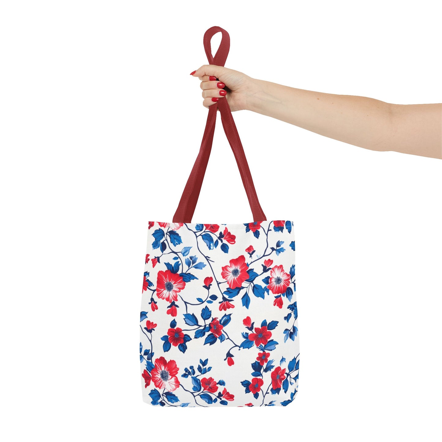 Floral Print Tote Bag, Perfect for Everyday Use, Shopping, Beach Days, Mother’s Day Gift, Eco-Friendly Carryall