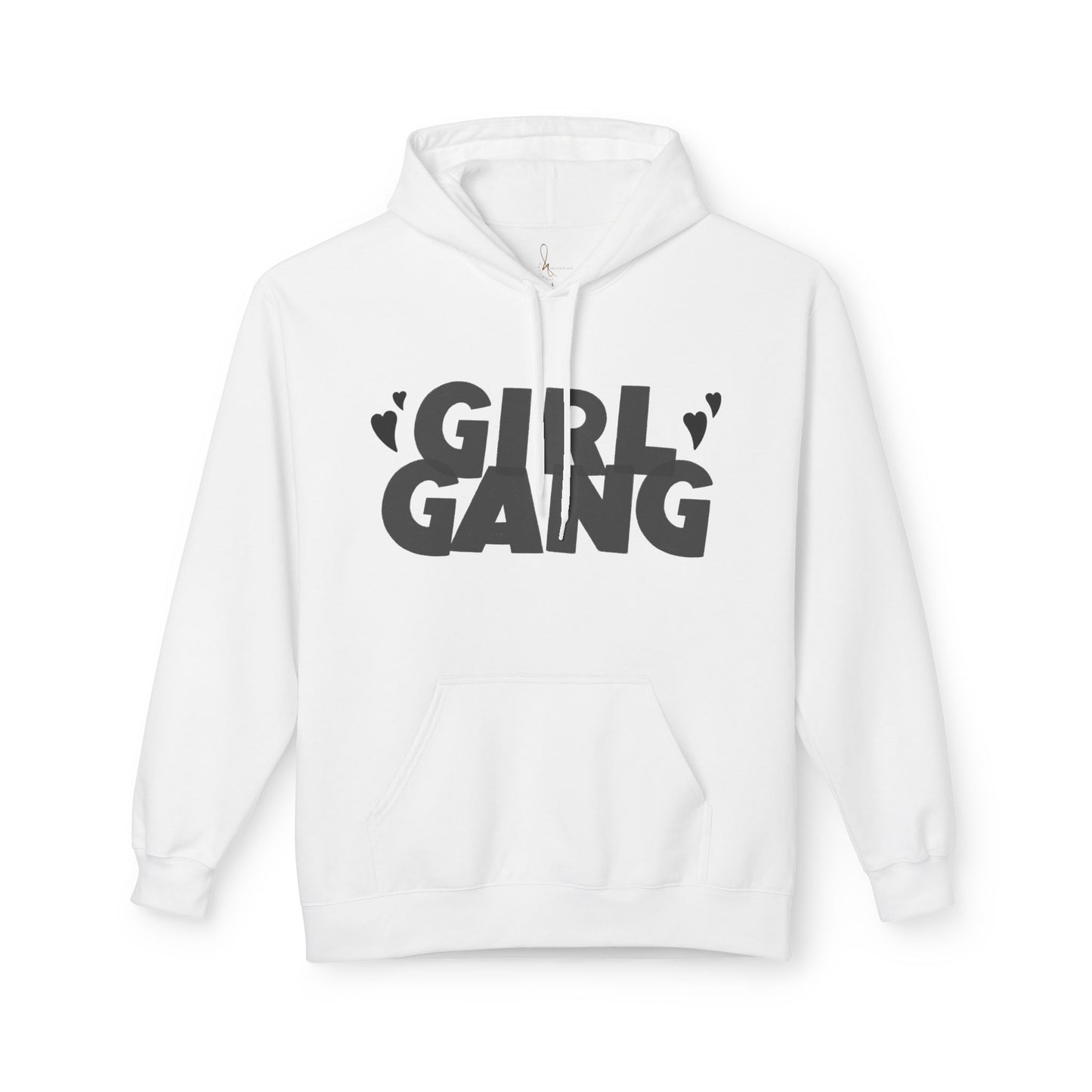 Girl Gang Hooded Sweatshirt - Unisex, Casual Streetwear, Gift for Friends, Perfect for Parties, Cozy Sweatshirt