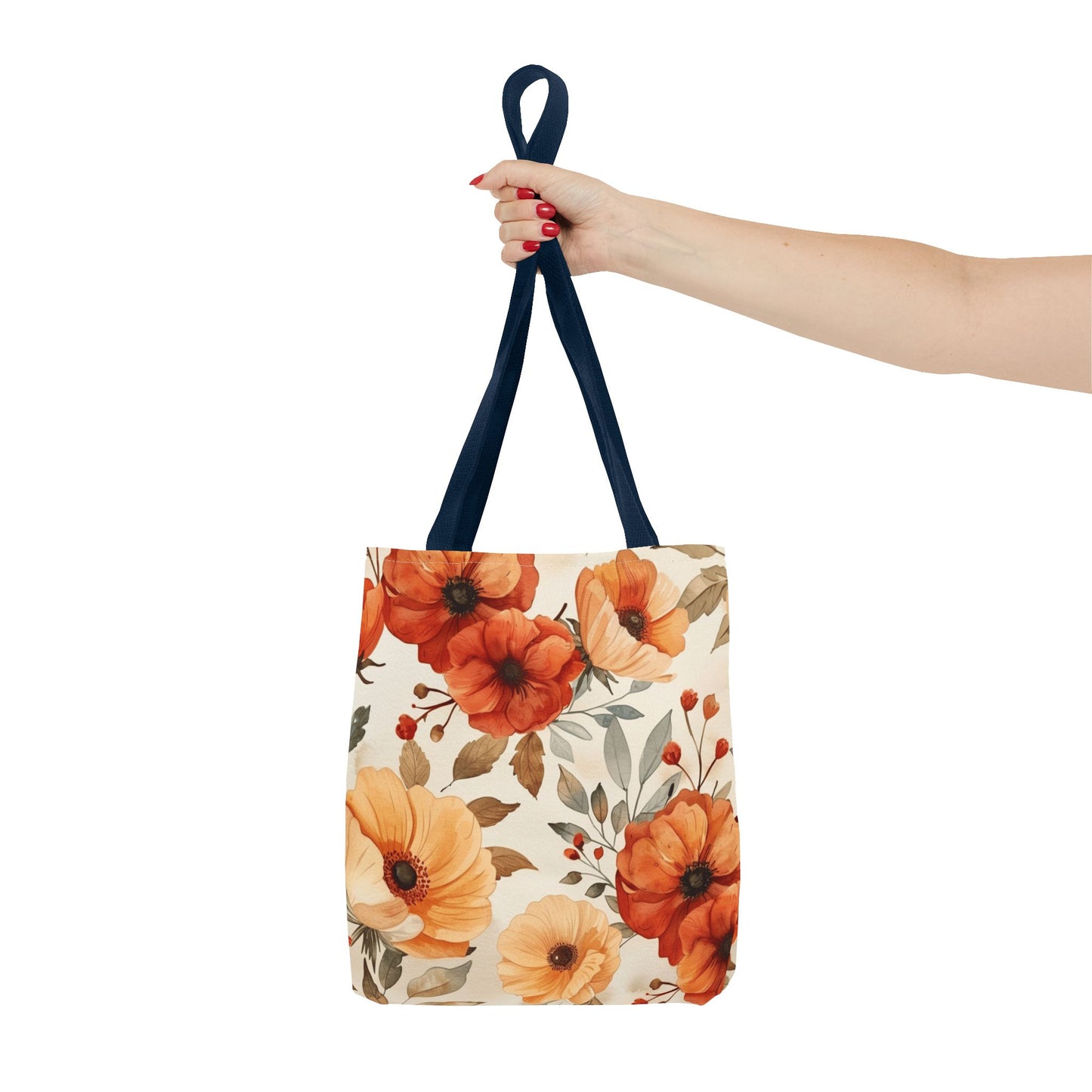 Floral Tote Bag - Boho Chic Reusable Shopping Bag, Gift for Her, Summer Beach Bag, Eco-Friendly Carryall, Everyday Handbag