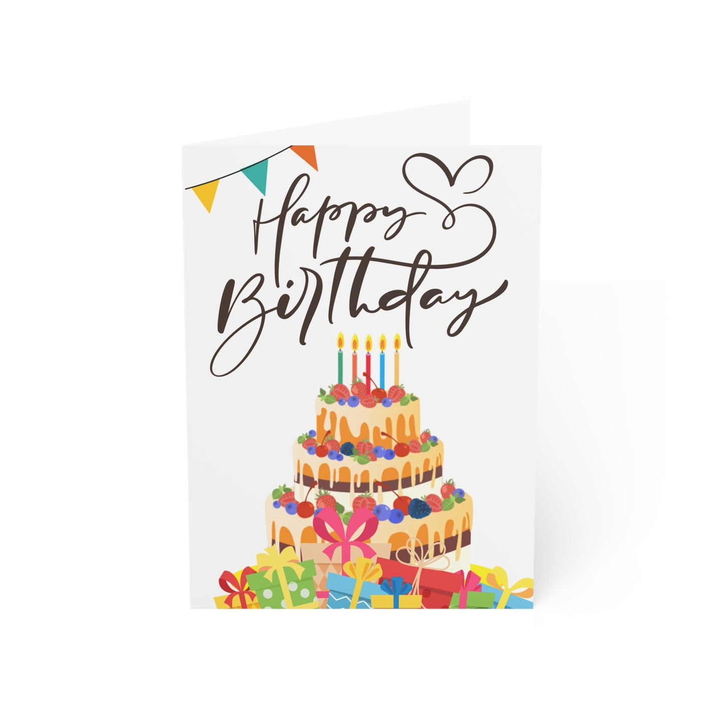 Happy Birthday Greeting Cards Set - 1, 10, 30, or 50pcs