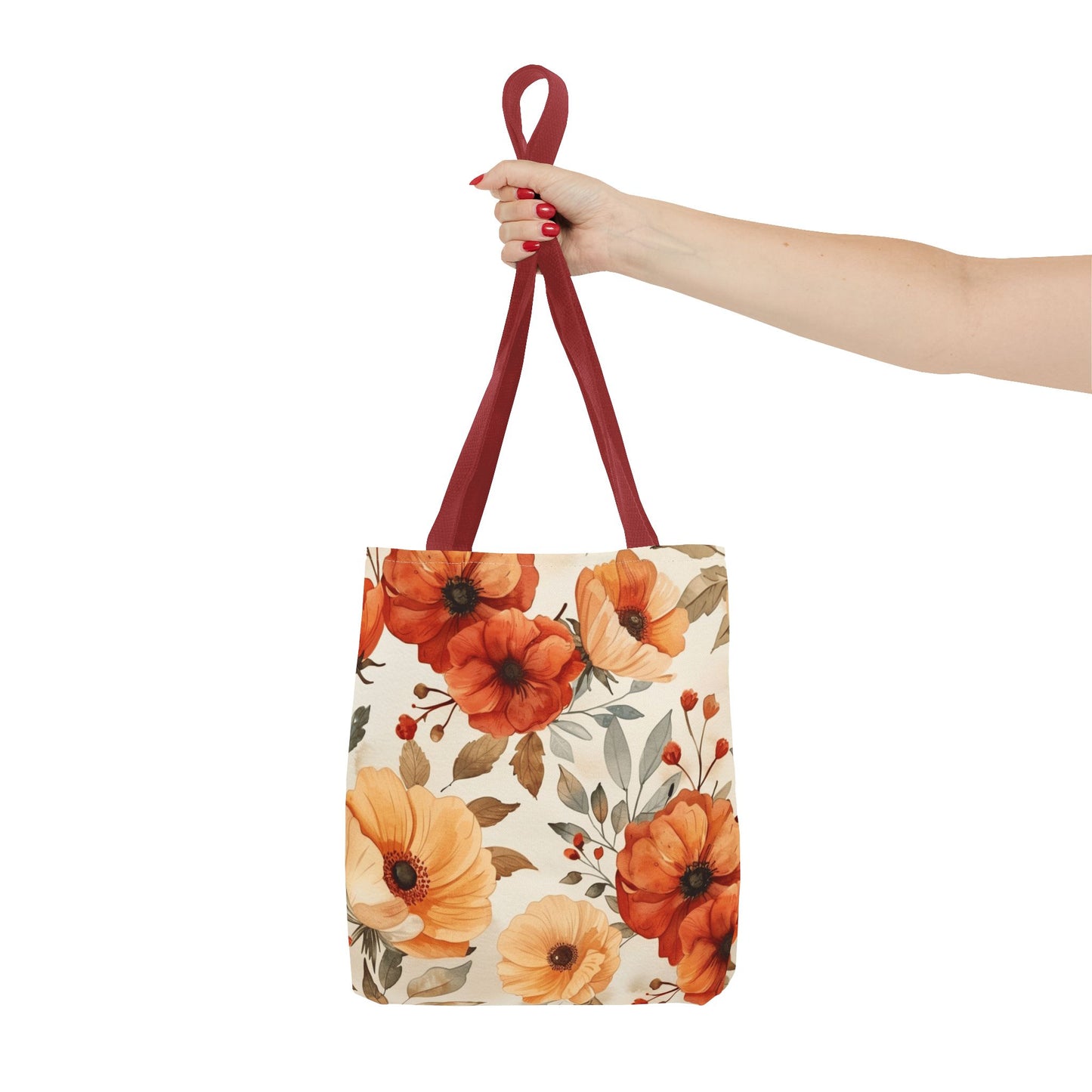 Floral Tote Bag - Boho Chic Reusable Shopping Bag, Gift for Her, Summer Beach Bag, Eco-Friendly Carryall, Everyday Handbag