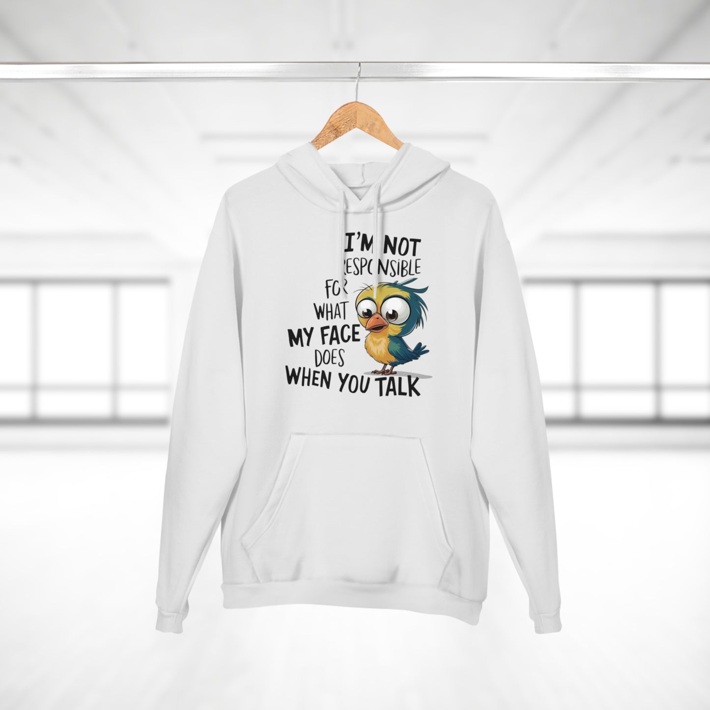 Funny Quirky Hoodie with Humor Quote, Unisex Pullover Sweatshirt, Great for Comfy Casual Wear, Gift for Friends, Funny Gifts