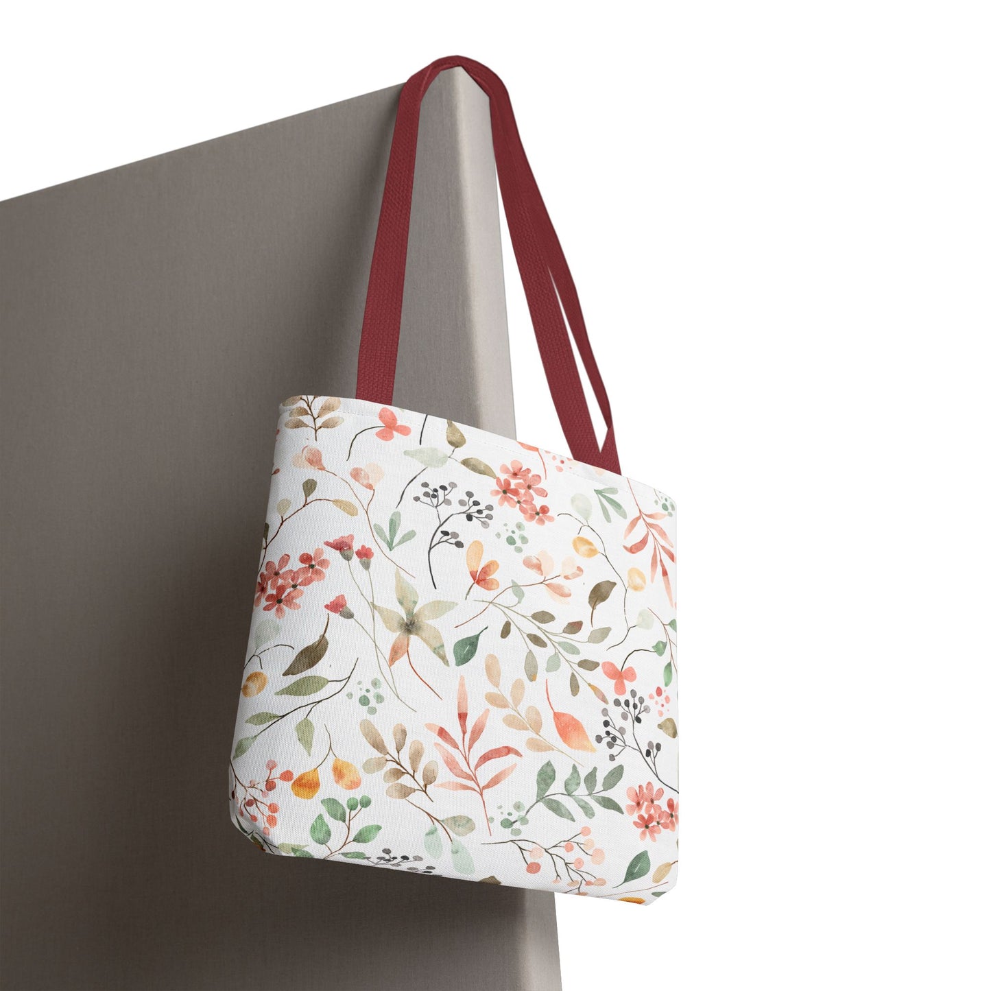 Floral Print Tote Bag | Eco-Friendly Shopping, Beach Trips, Travel, Gifts for Her, Everyday Carry