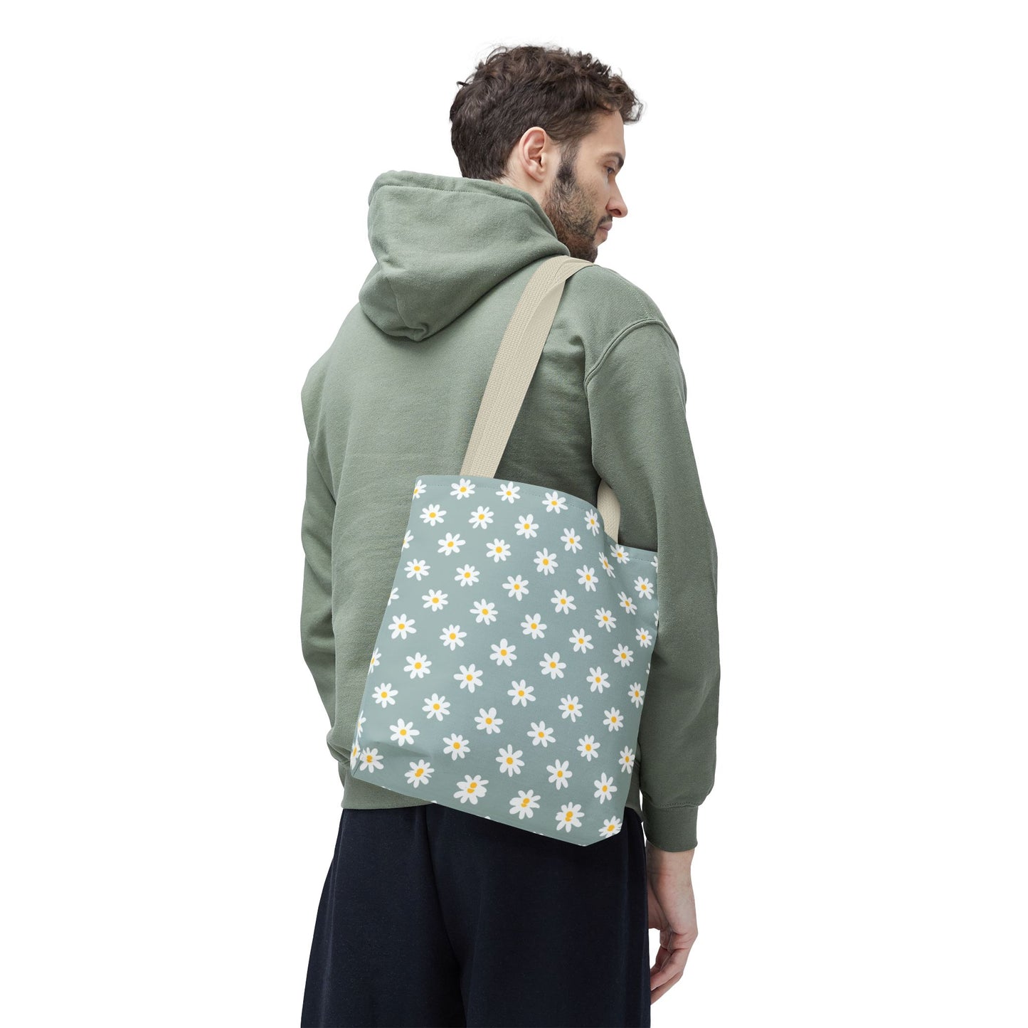 Floral Print Tote Bag, Stylish Shopper, Summer Accessory, Eco-Friendly Gift, Beach Bag, Everyday Carryall
