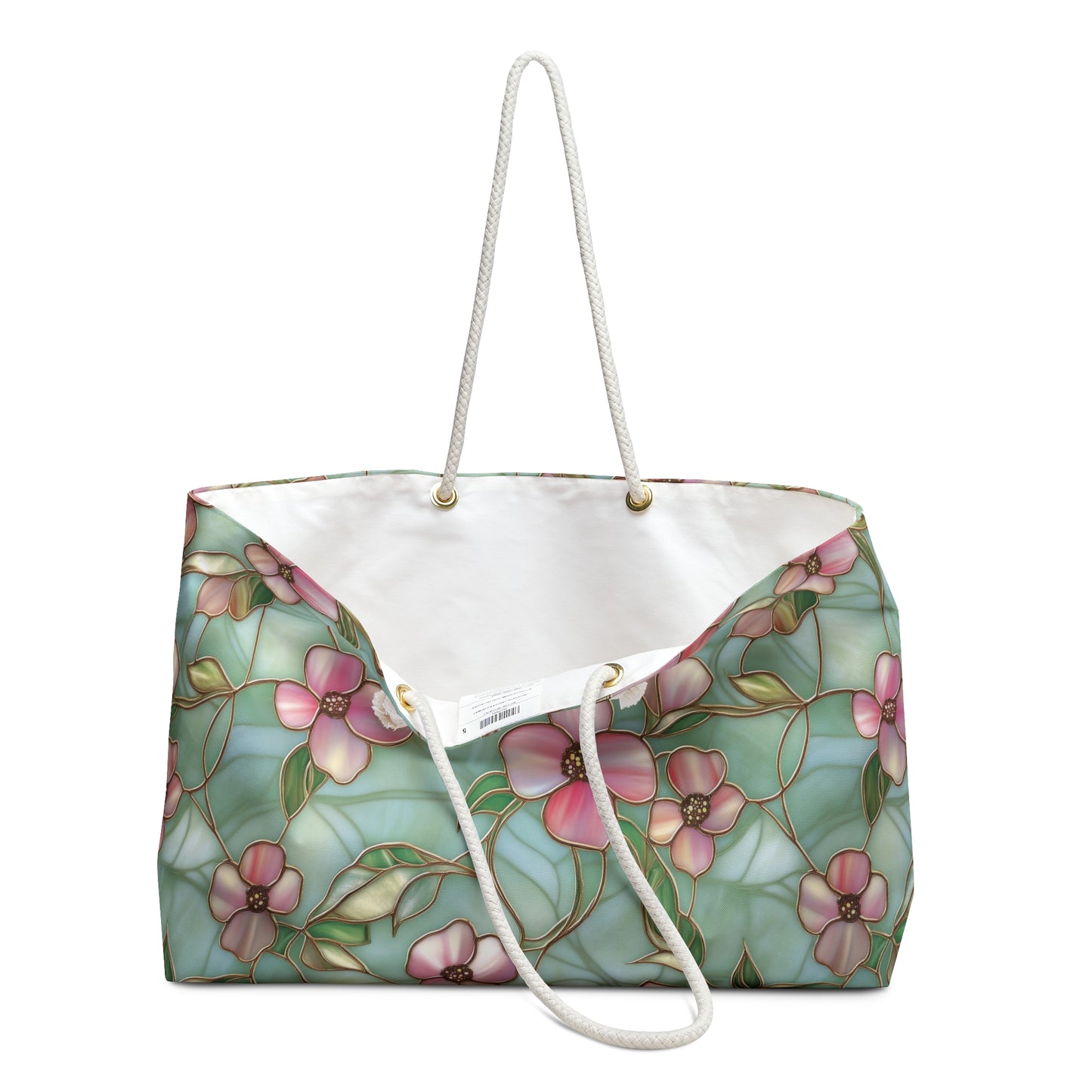 Floral Weekender Bag | Travel Tote, Beach Bag, Gym Bag, Overnight Bag, Summer Essentials