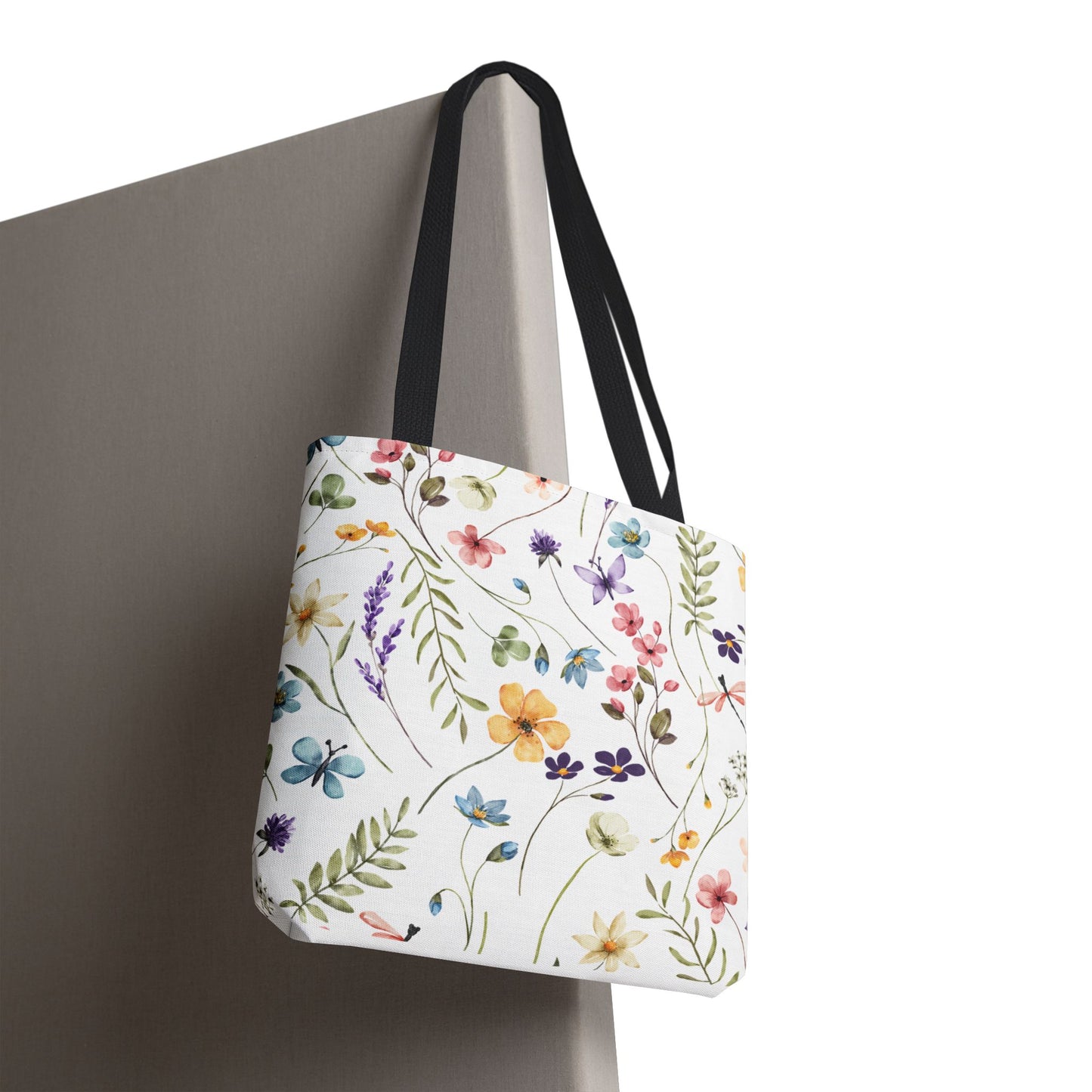 Floral Tote Bag - Stylish, Versatile, Reusable Shopping Bag, Eco-Friendly Gift, Perfect for Spring & Summer