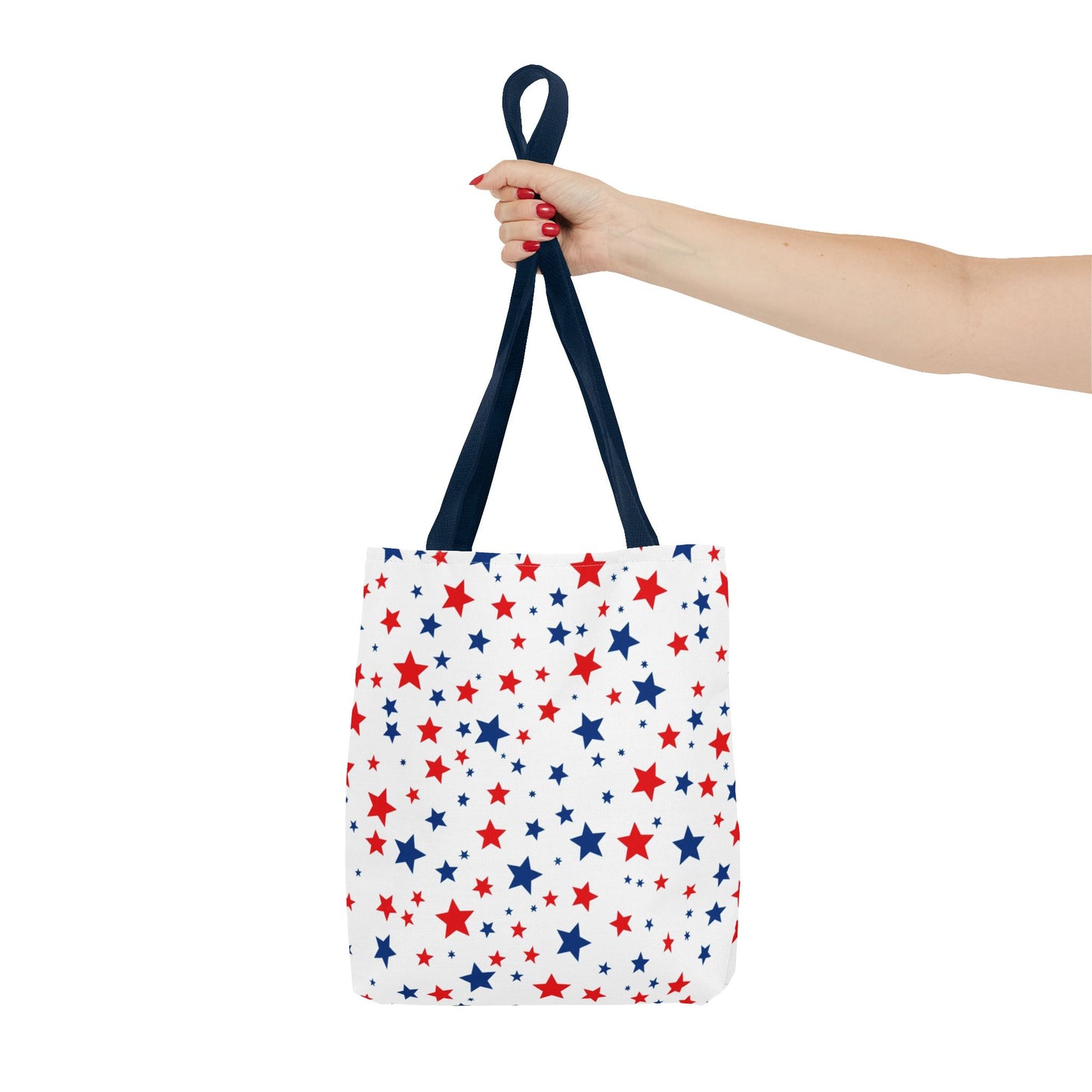 Patriotic Star Tote Bag, Perfect for 4th of July, Festivals, Shopping, Beach Days, Everyday Use, Gift for Her