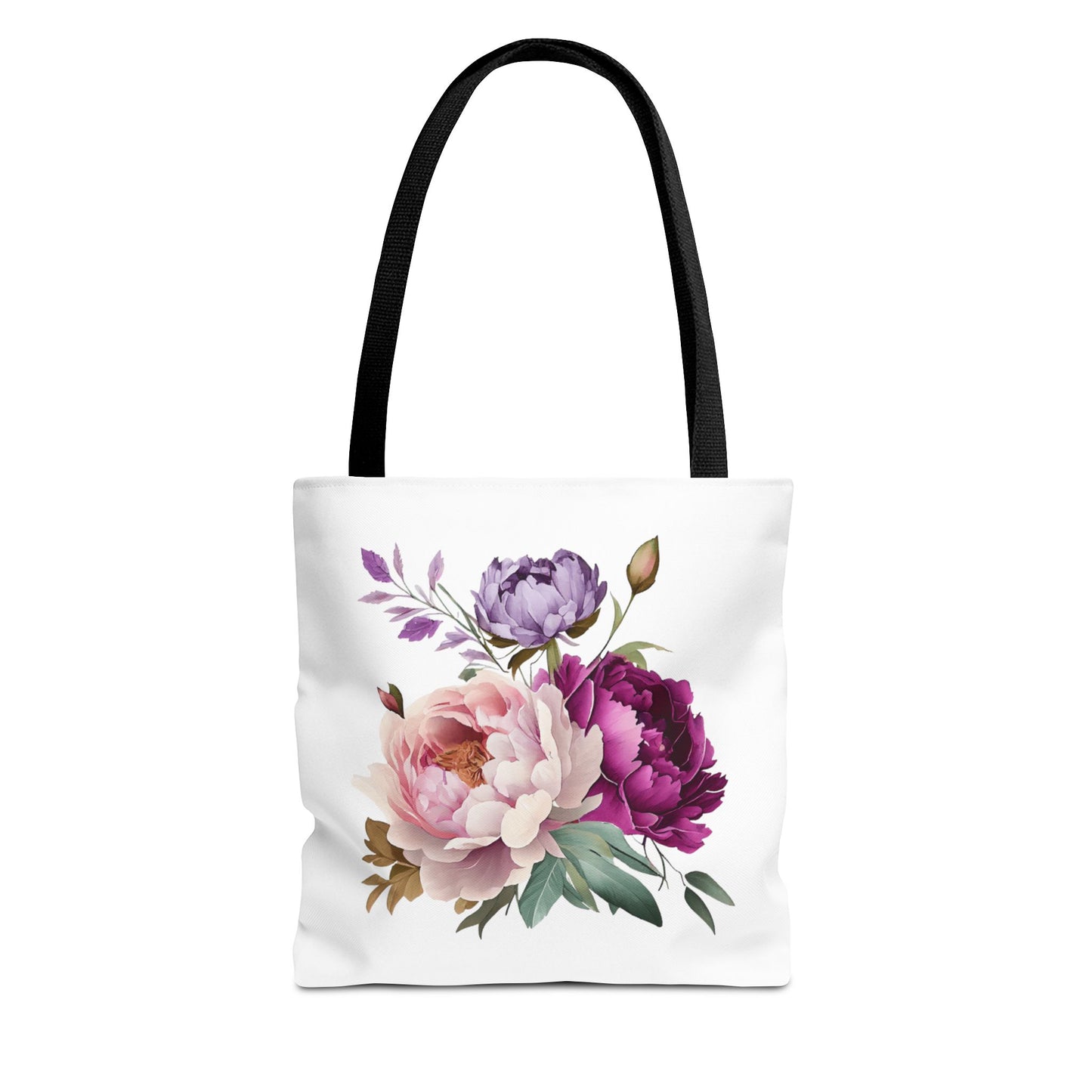 Floral Tote Bag, Botanical Shopping Tote, Eco-Friendly Grocery Bag, Chic Floral Purse, Mother's Day Gift, Spring Floral Carryall