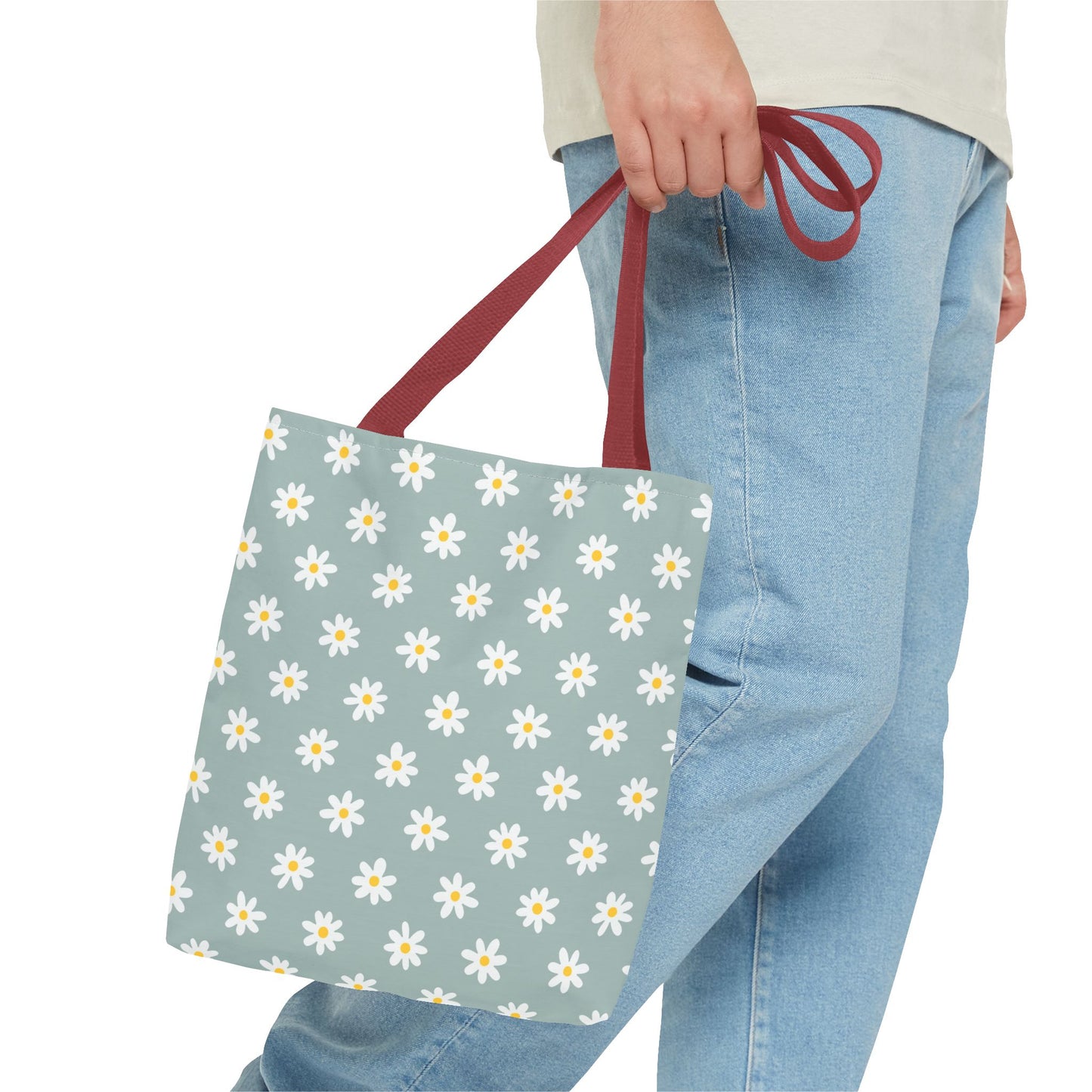 Floral Print Tote Bag, Stylish Shopper, Summer Accessory, Eco-Friendly Gift, Beach Bag, Everyday Carryall