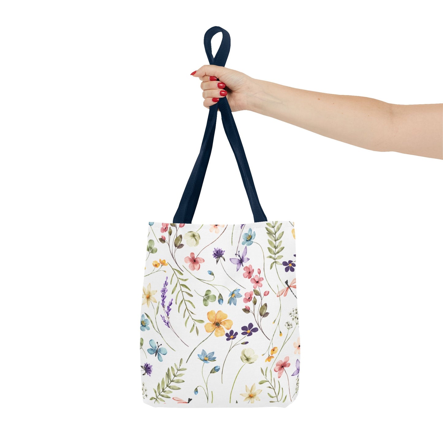Floral Tote Bag - Stylish, Versatile, Reusable Shopping Bag, Eco-Friendly Gift, Perfect for Spring & Summer