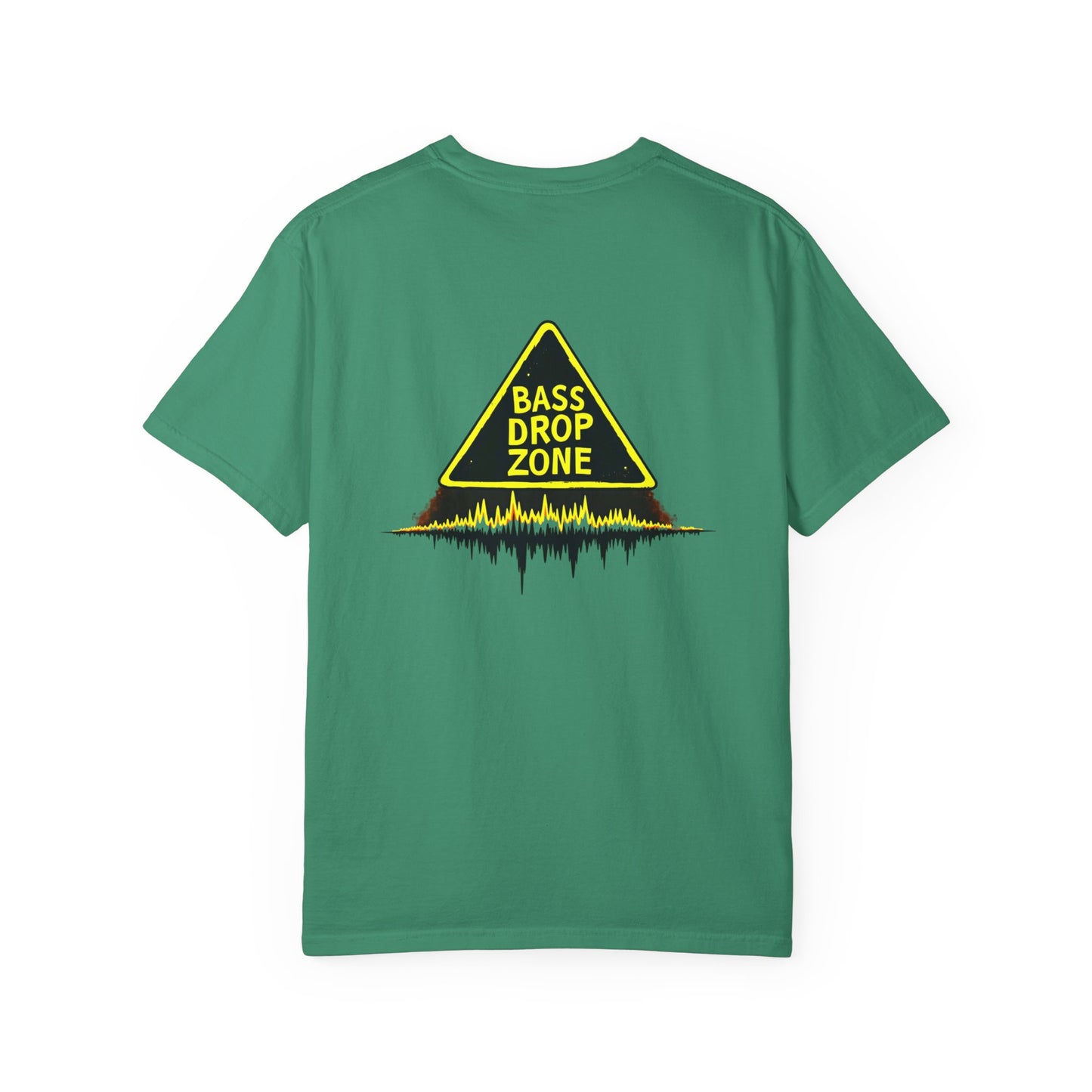 Bass Drop Zone Unisex T-Shirt, Music Lover Gift, Festival Apparel, Party Outfit, DJ Merchandise, Unique Graphic Tee