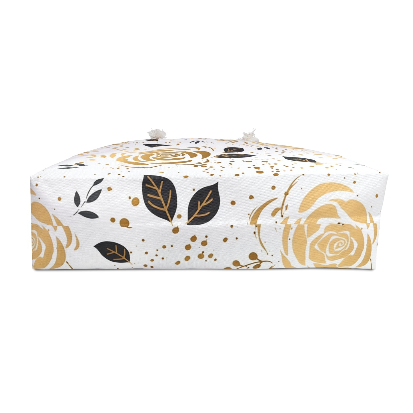 Elegant Floral Weekender Bag - Travel Tote, Overnight Bag, Beach Bag, Gift for Her, Floral Design