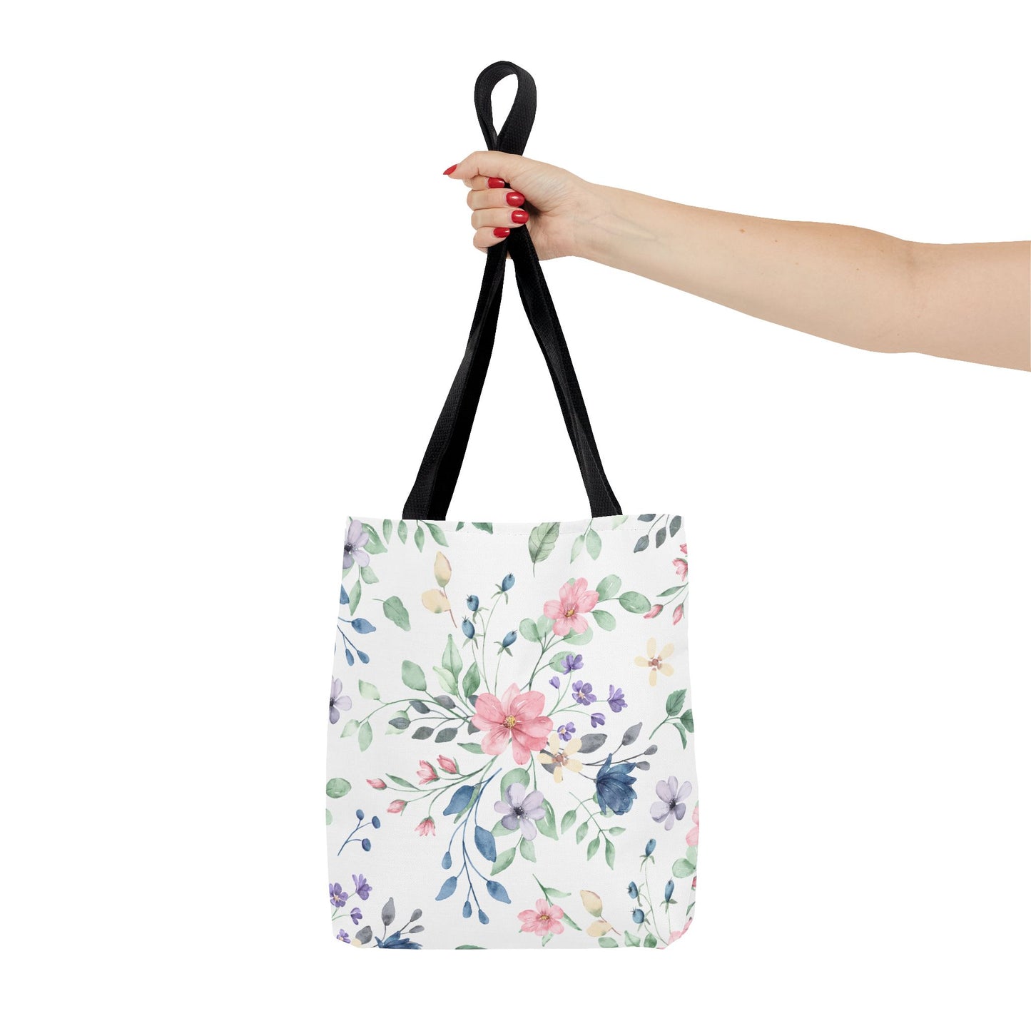 Floral Tote Bag | Stylish Carry-All for Everyday Use, Eco-Friendly Shopping, Beach Days, Spring Picnics, Gift for Moms