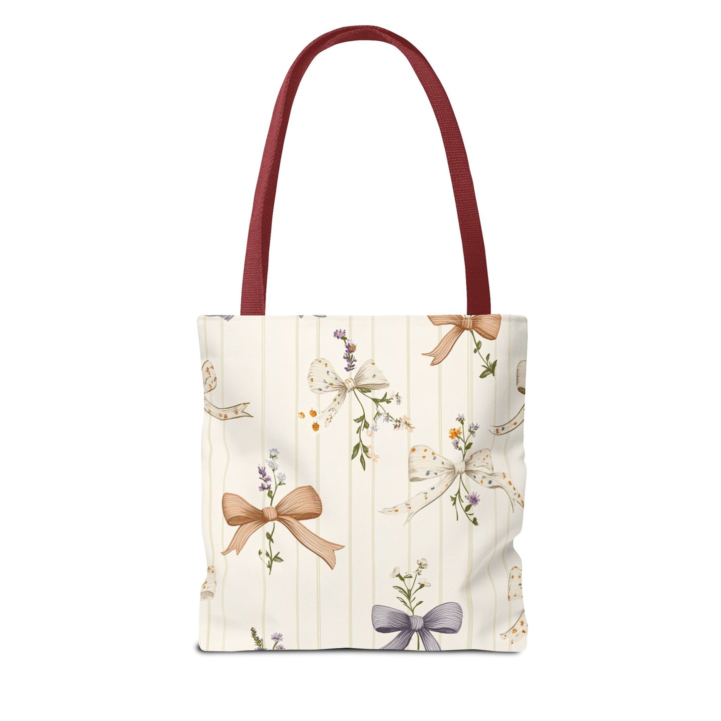 Charming Floral Tote Bag, Gift Bag for Her, Spring Tote, Shopping Bag, Everyday Carryall, Eco-Friendly Bag