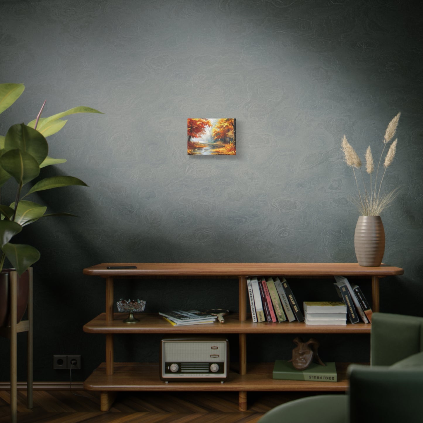 Autumn Serenity Canvas Art, Fall Decor, Nature Wall Art, Seasonal Home Decoration, Cozy Living Room Art