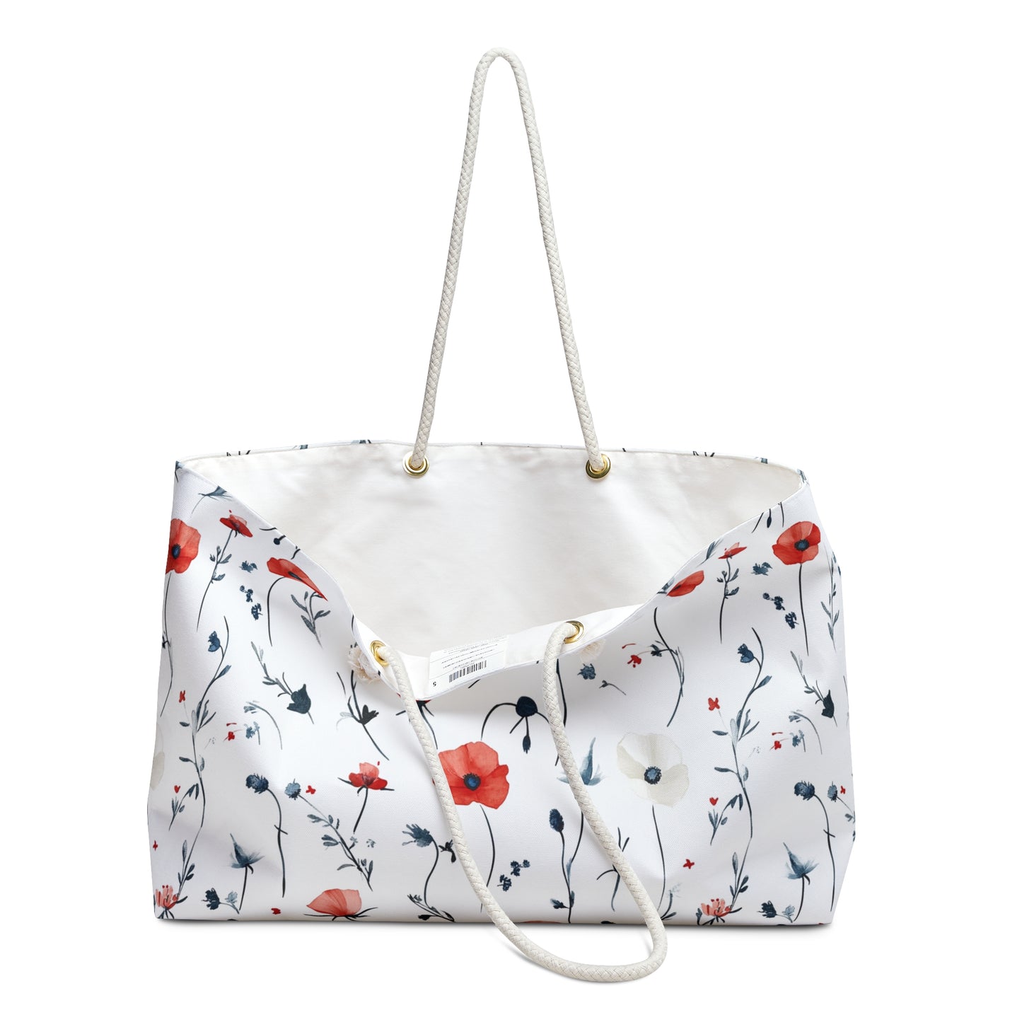 Floral Weekender Bag | Stylish Travel Tote, Beach Bag, Gym Bag, Overnight Bag, Gift for Her