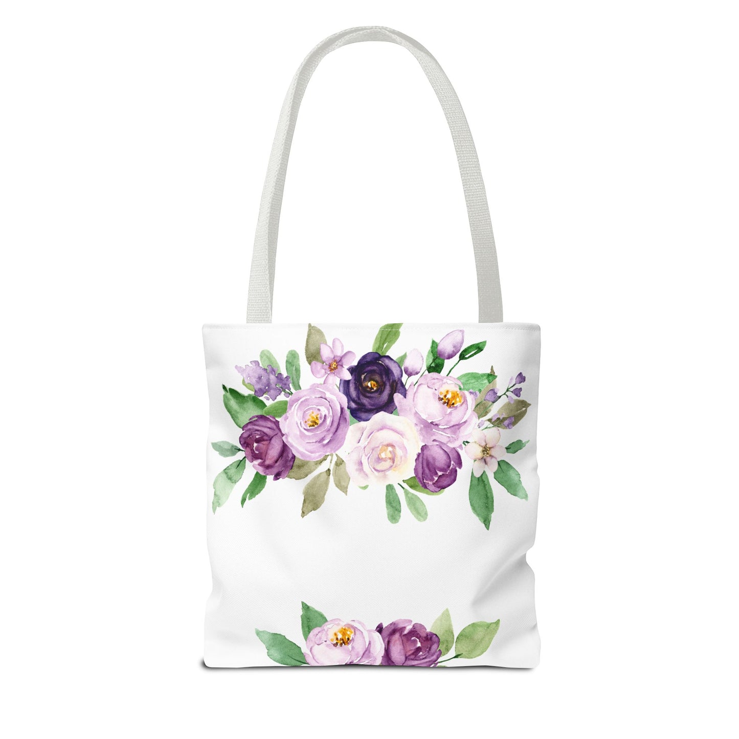 Floral Tote Bag, Stylish Market Bag, Spring Gift, Eco-Friendly Shopping Bag, Flower Print, Birthday Present, Lightweight Carryall