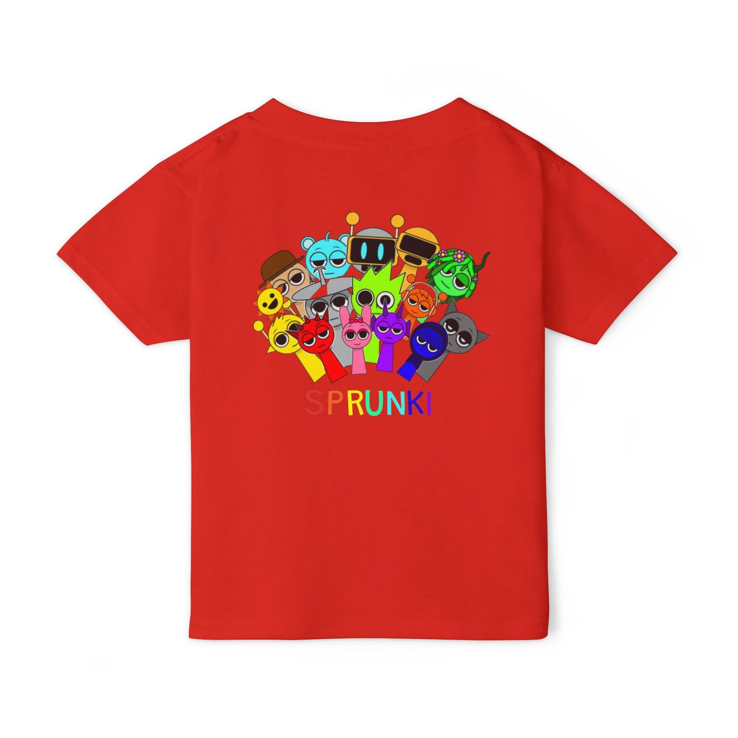 Colorful Toddler T-Shirt with Fun Characters | Kids Gift, Birthday Shirt, Holiday Apparel, Playful Outfit, Cute Tee