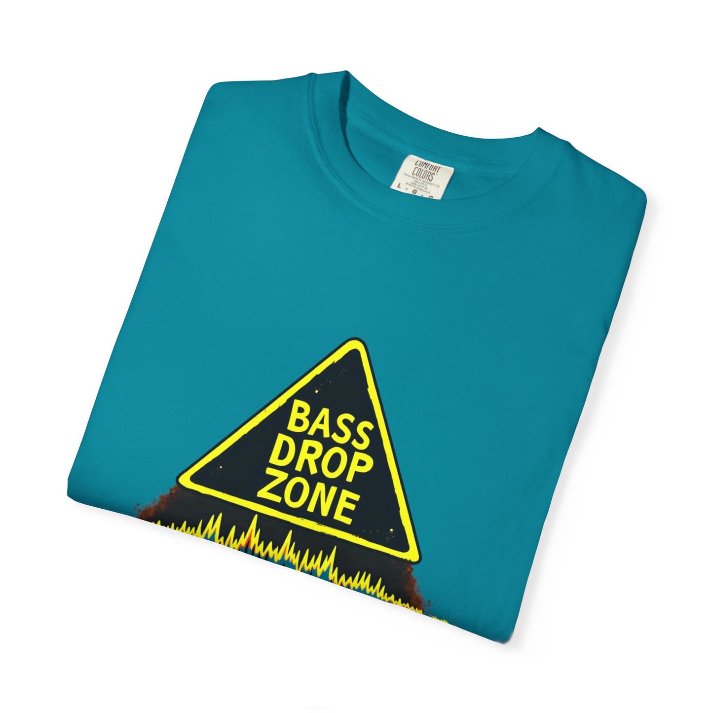 Bass Drop Zone Unisex T-Shirt, Music Lover Gift, Festival Apparel, Party Outfit, DJ Merchandise, Unique Graphic Tee