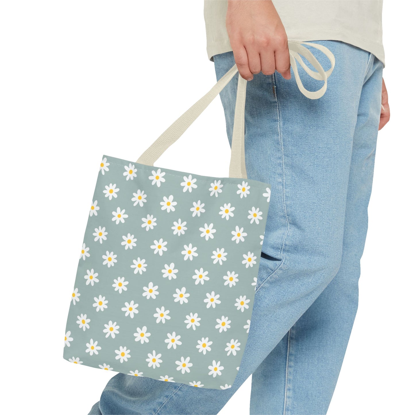 Floral Print Tote Bag, Stylish Shopper, Summer Accessory, Eco-Friendly Gift, Beach Bag, Everyday Carryall