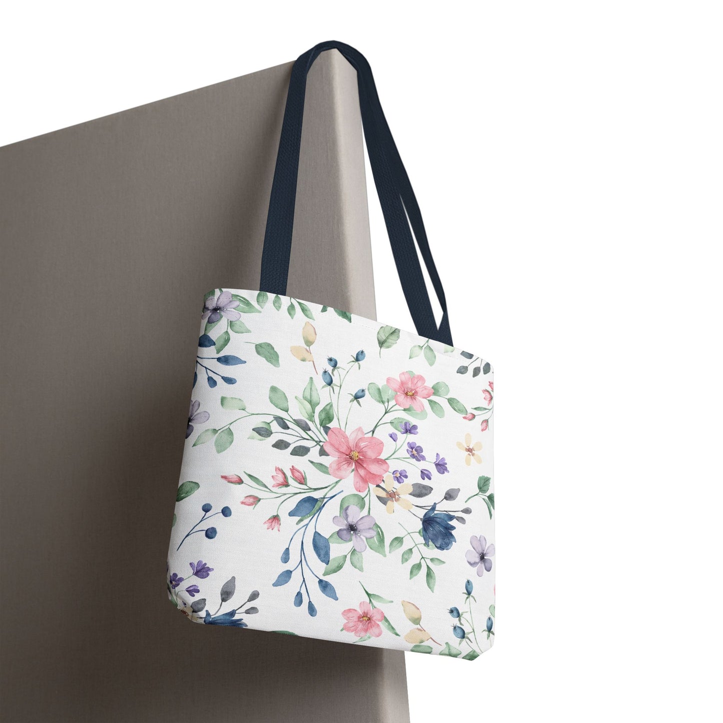 Floral Tote Bag | Stylish Carry-All for Everyday Use, Eco-Friendly Shopping, Beach Days, Spring Picnics, Gift for Moms