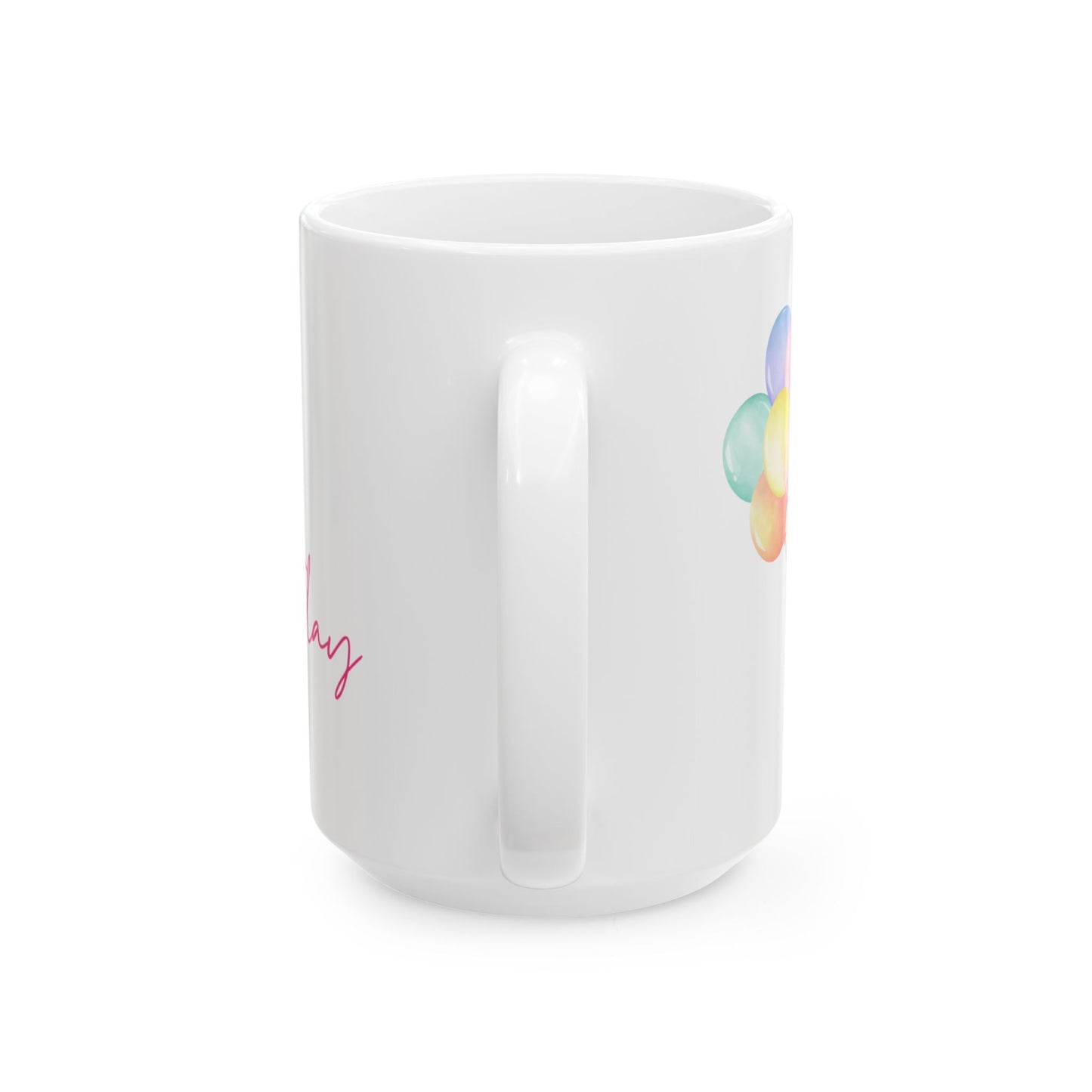 Happy Birthday Dinosaur Ceramic Mug - Fun & Colorful Gift for Kids