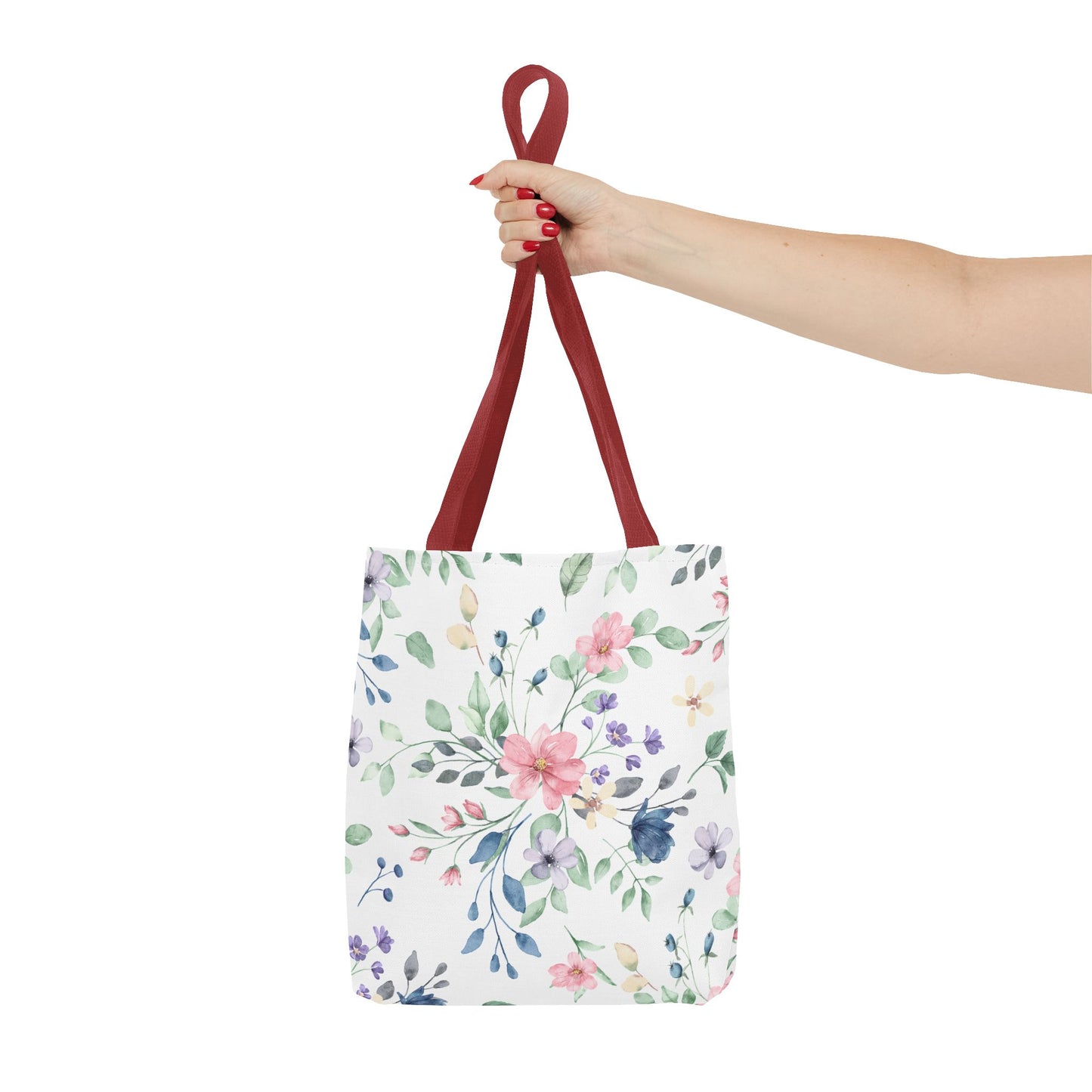Floral Tote Bag | Stylish Carry-All for Everyday Use, Eco-Friendly Shopping, Beach Days, Spring Picnics, Gift for Moms