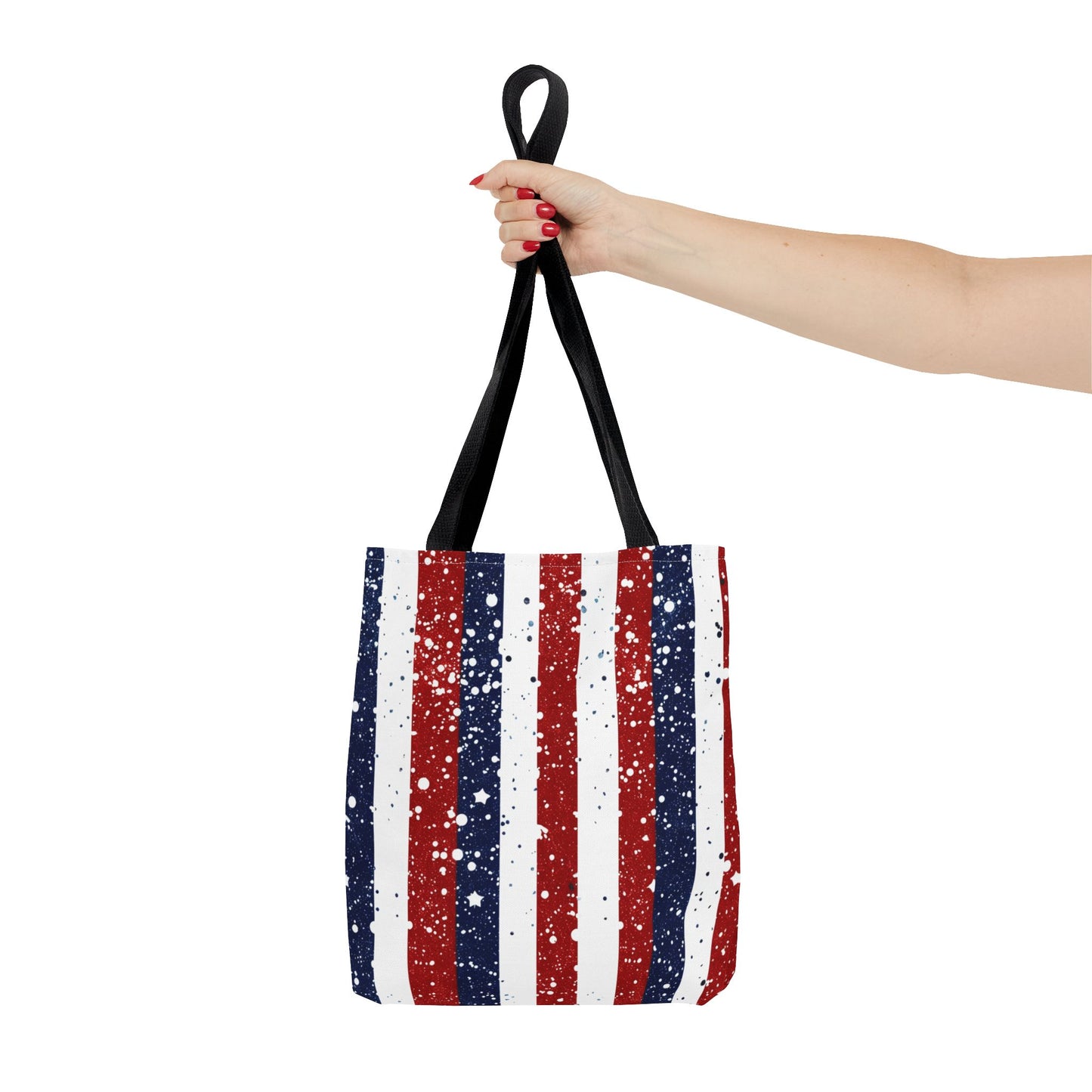 Patriotic Tote Bag, USA Flag Tote, Fourth of July Bags, Beach Bag, Independence Day Shopper, American Pride Accessory