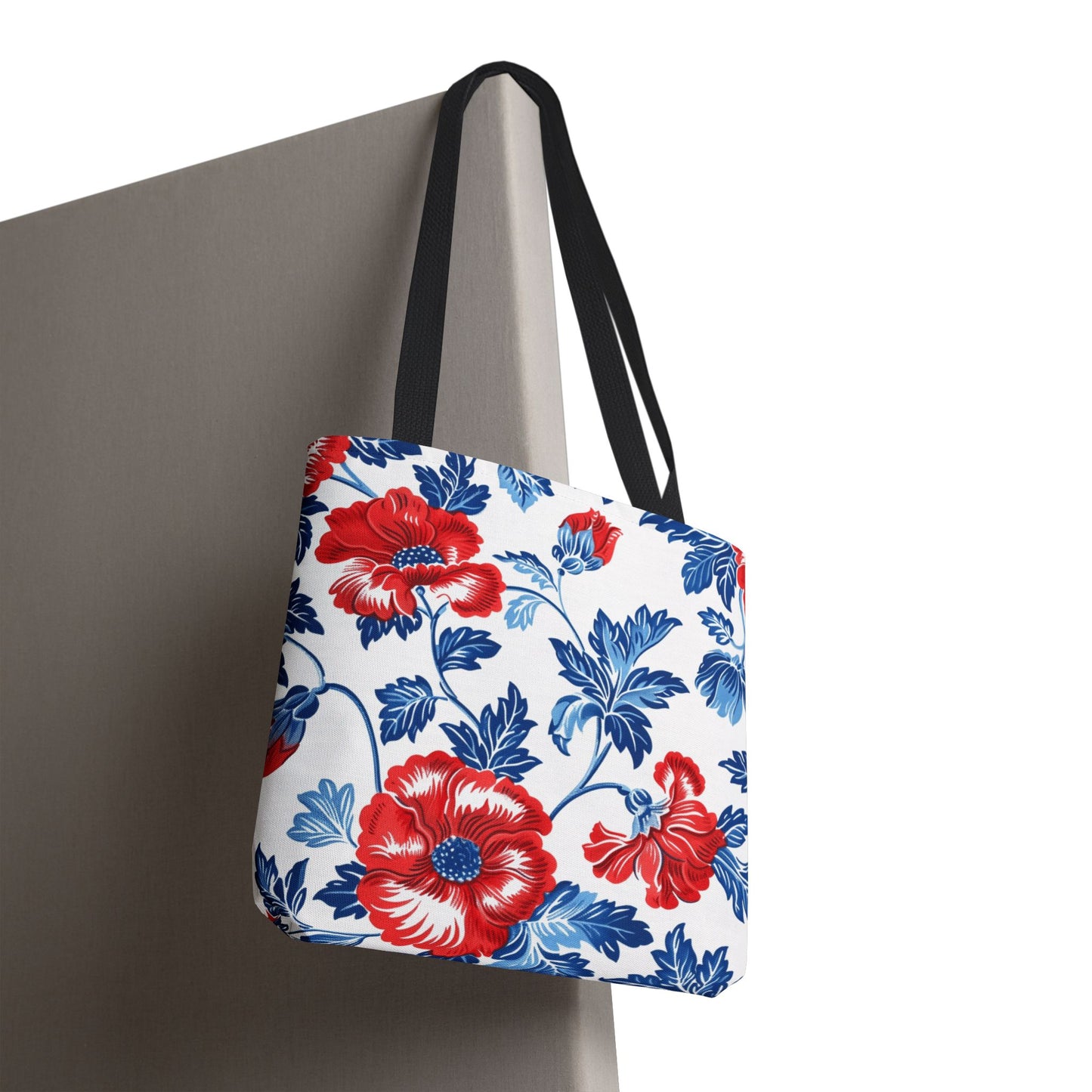 Floral Print Tote Bag for Everyday Use, Stylish Shopper, Reusable Grocery Bag, Gift for Her, Beach or Travel Accessory