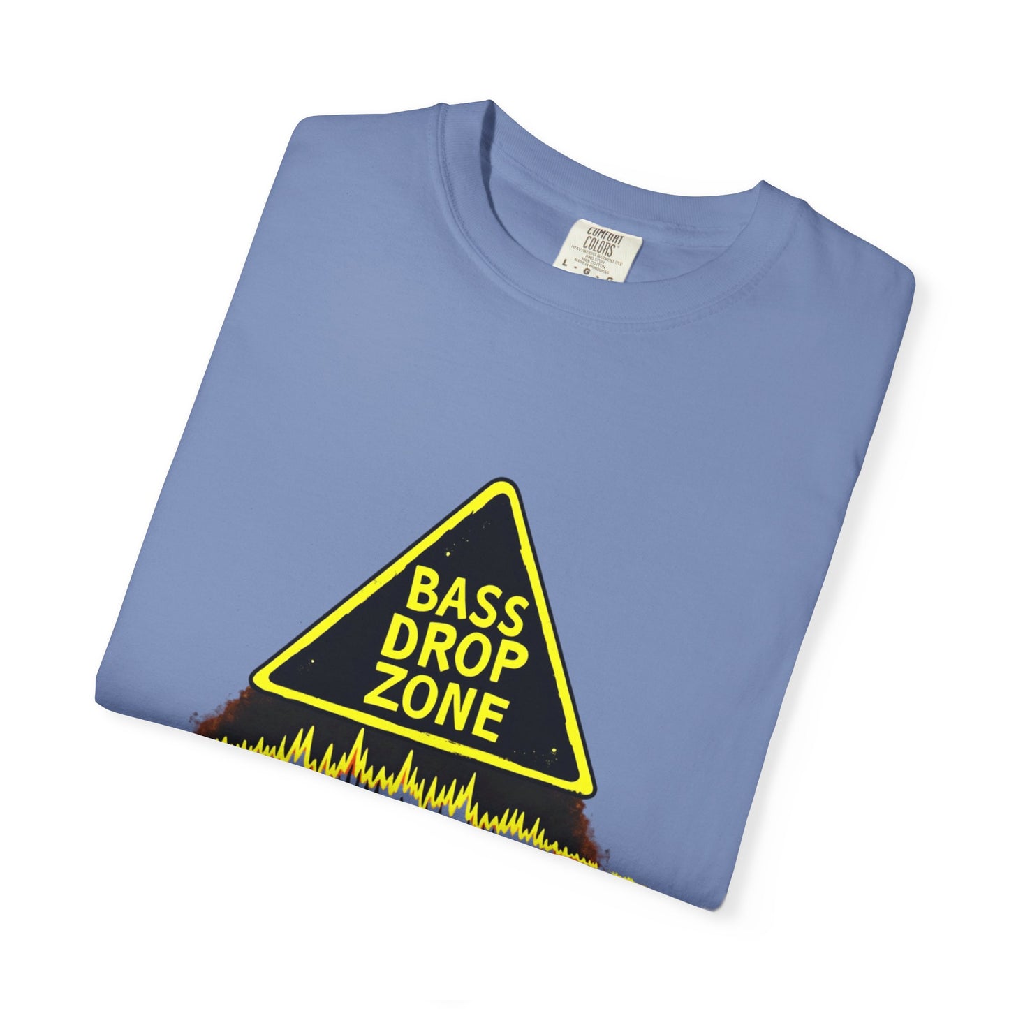 Bass Drop Zone Unisex T-Shirt, Music Lover Gift, Festival Apparel, Party Outfit, DJ Merchandise, Unique Graphic Tee