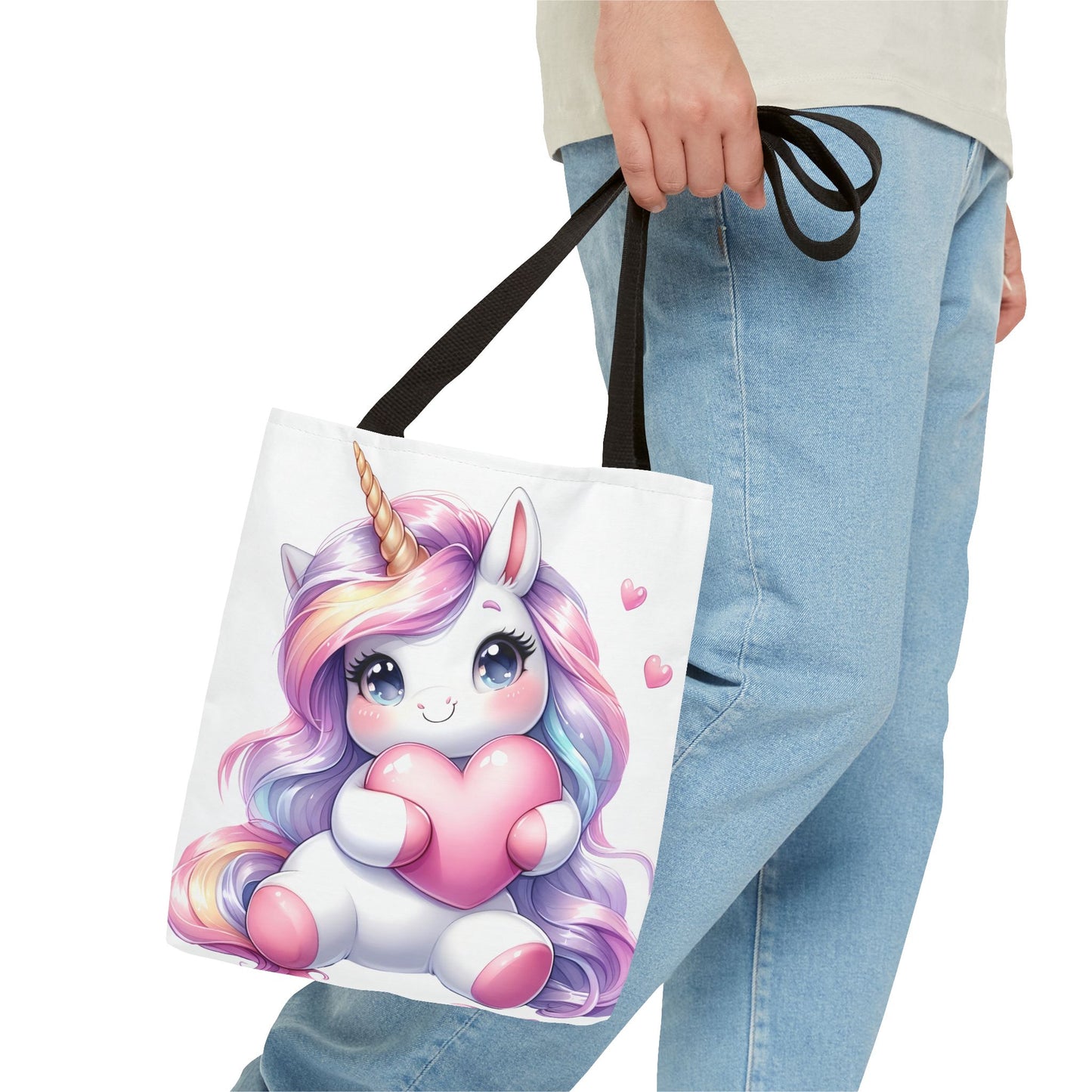 Whimsical Unicorn Tote Bag - Cute Gift, Everyday Use, Kids' Bag, Party Favor, Mother's Day