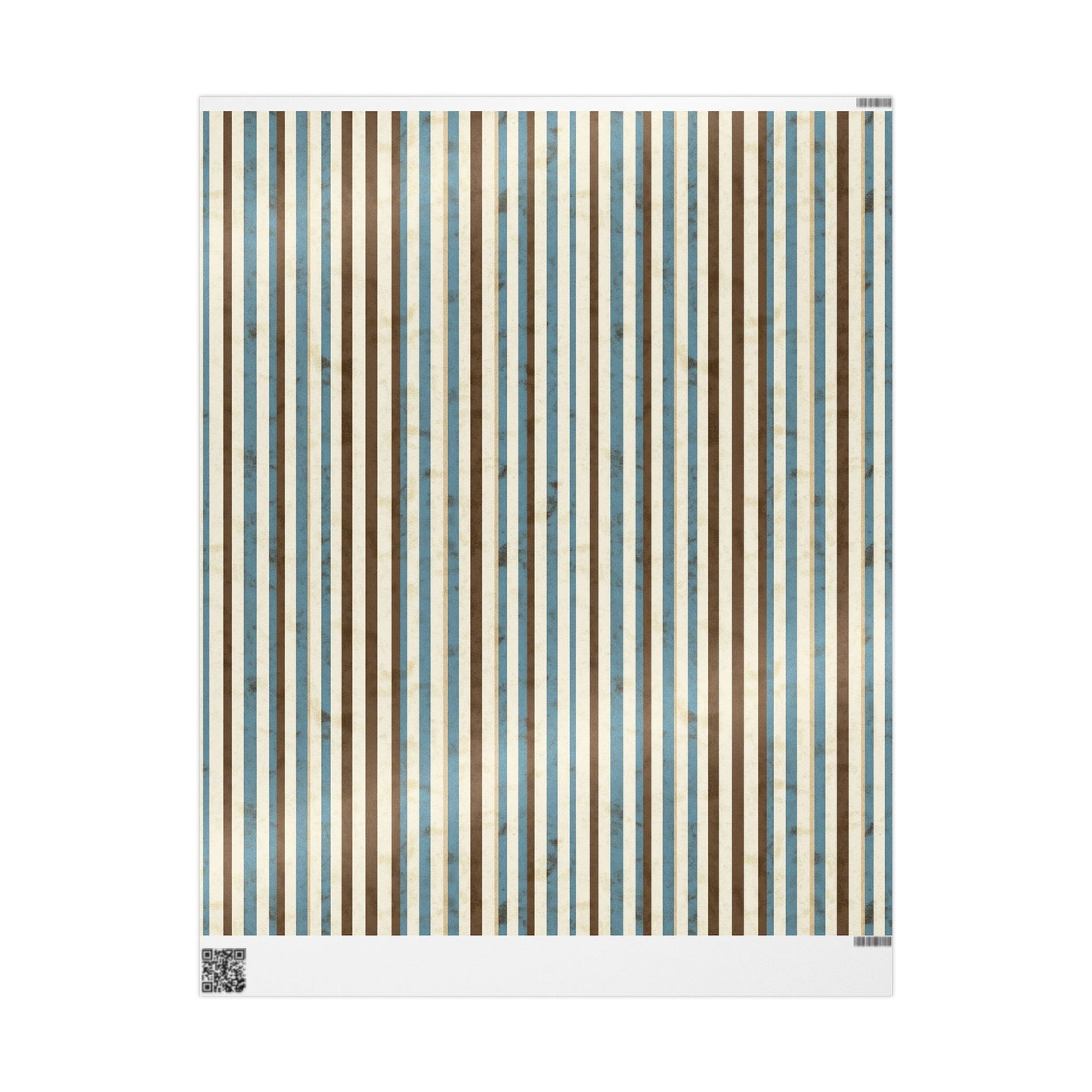 Elegant Striped Wrapping Paper, Gift Wrap for Birthdays, Holidays, Special Occasions, Eco-Friendly Gift Packaging