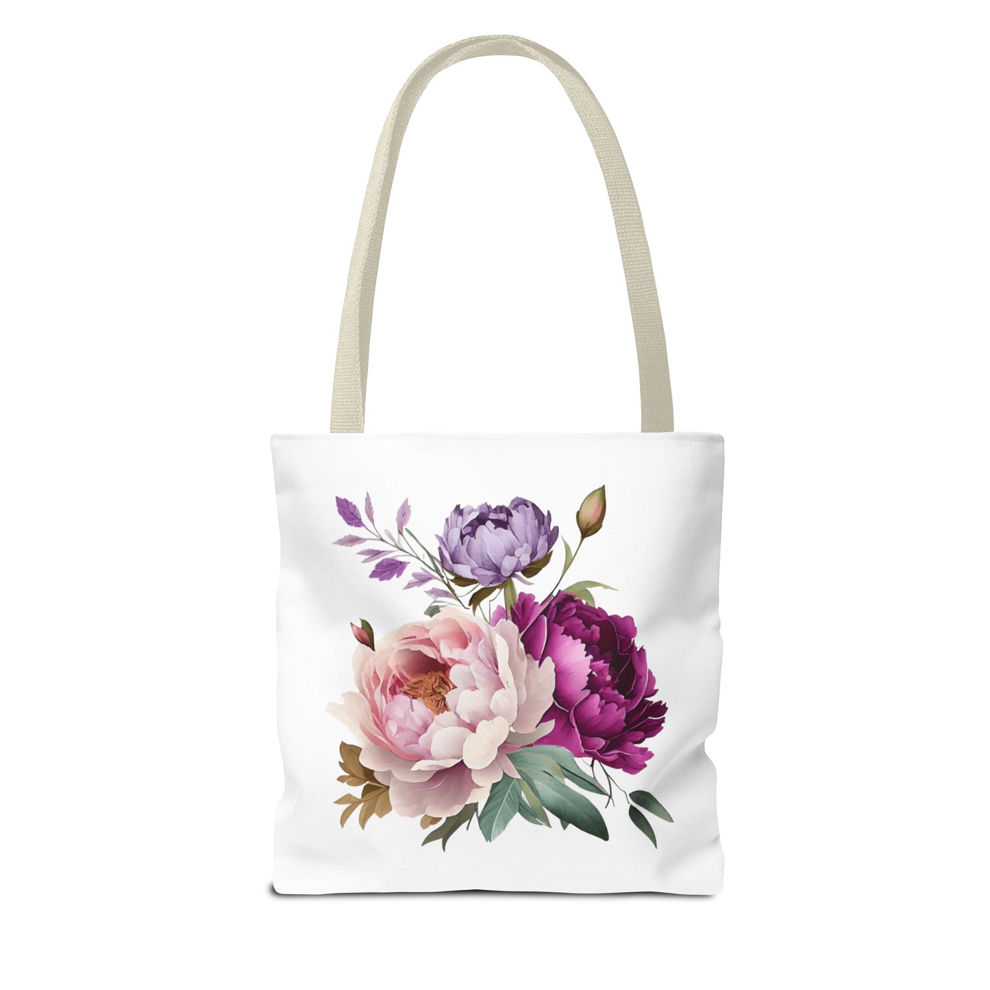 Floral Tote Bag, Botanical Shopping Tote, Eco-Friendly Grocery Bag, Chic Floral Purse, Mother's Day Gift, Spring Floral Carryall