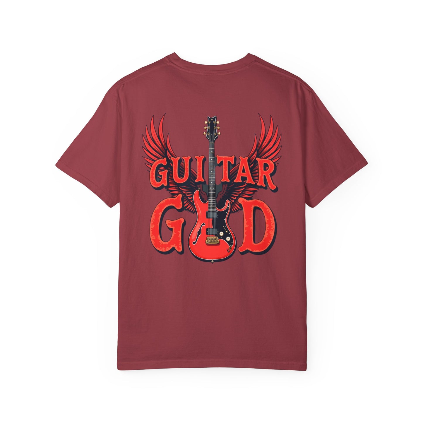 Guitar God T-Shirt, Music Lover Gift, Unisex Graphic Tee, Rock & Roll Apparel, Concert Outfit, Gift for Musicians