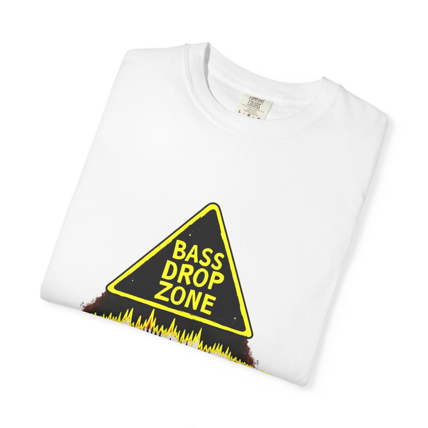 Bass Drop Zone Unisex T-Shirt, Music Lover Gift, Festival Apparel, Party Outfit, DJ Merchandise, Unique Graphic Tee