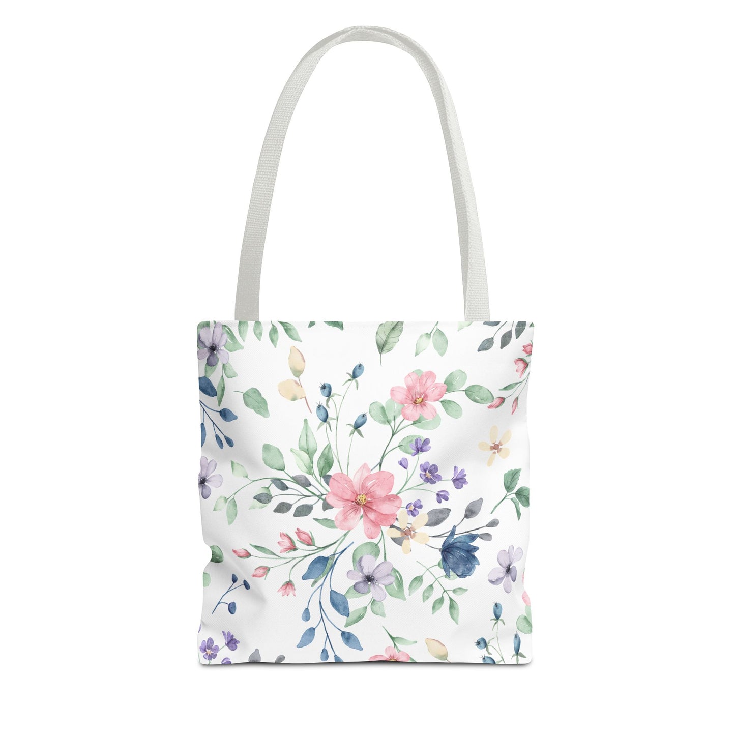 Floral Tote Bag | Stylish Carry-All for Everyday Use, Eco-Friendly Shopping, Beach Days, Spring Picnics, Gift for Moms