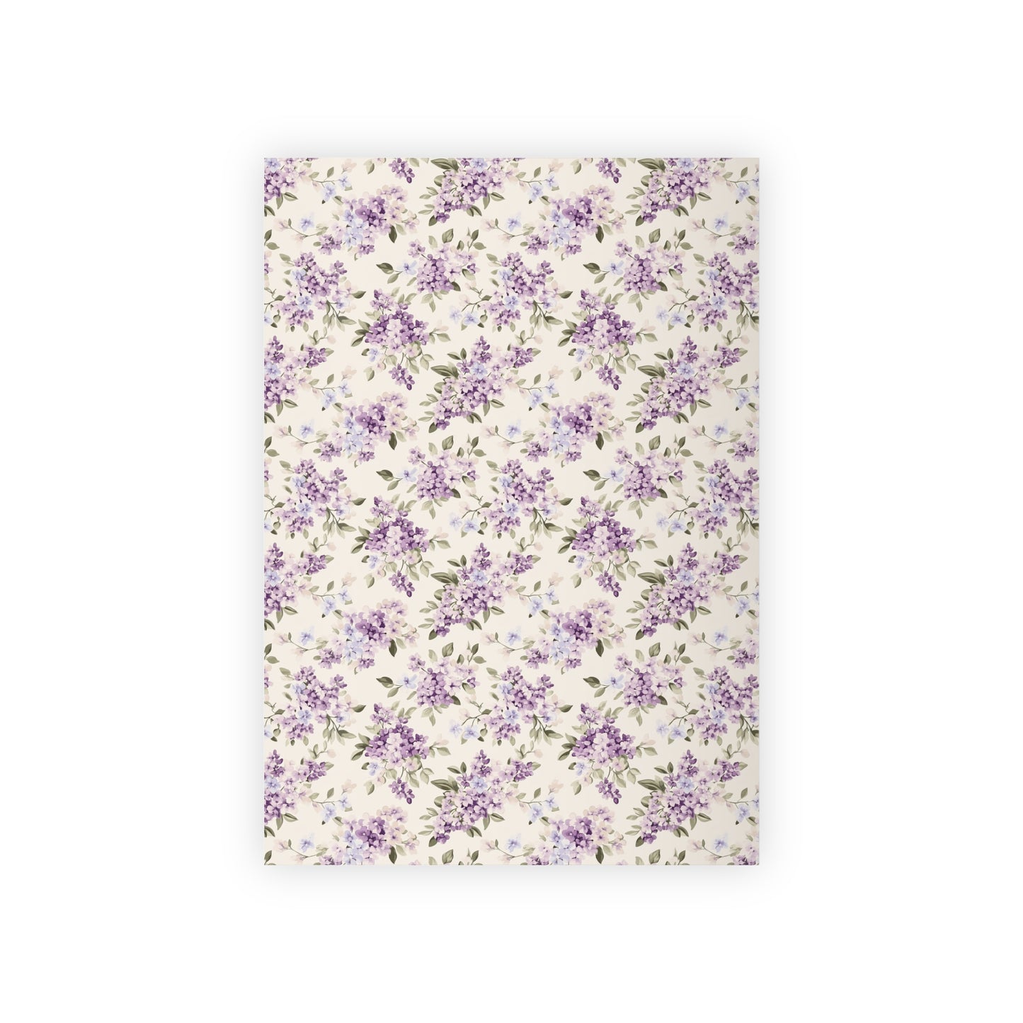 Floral Gift Wrapping Paper Roll, Elegant Floral Wrap for Birthdays, Weddings, Showers, Christmas Gifts, Eco-Friendly Wrapping