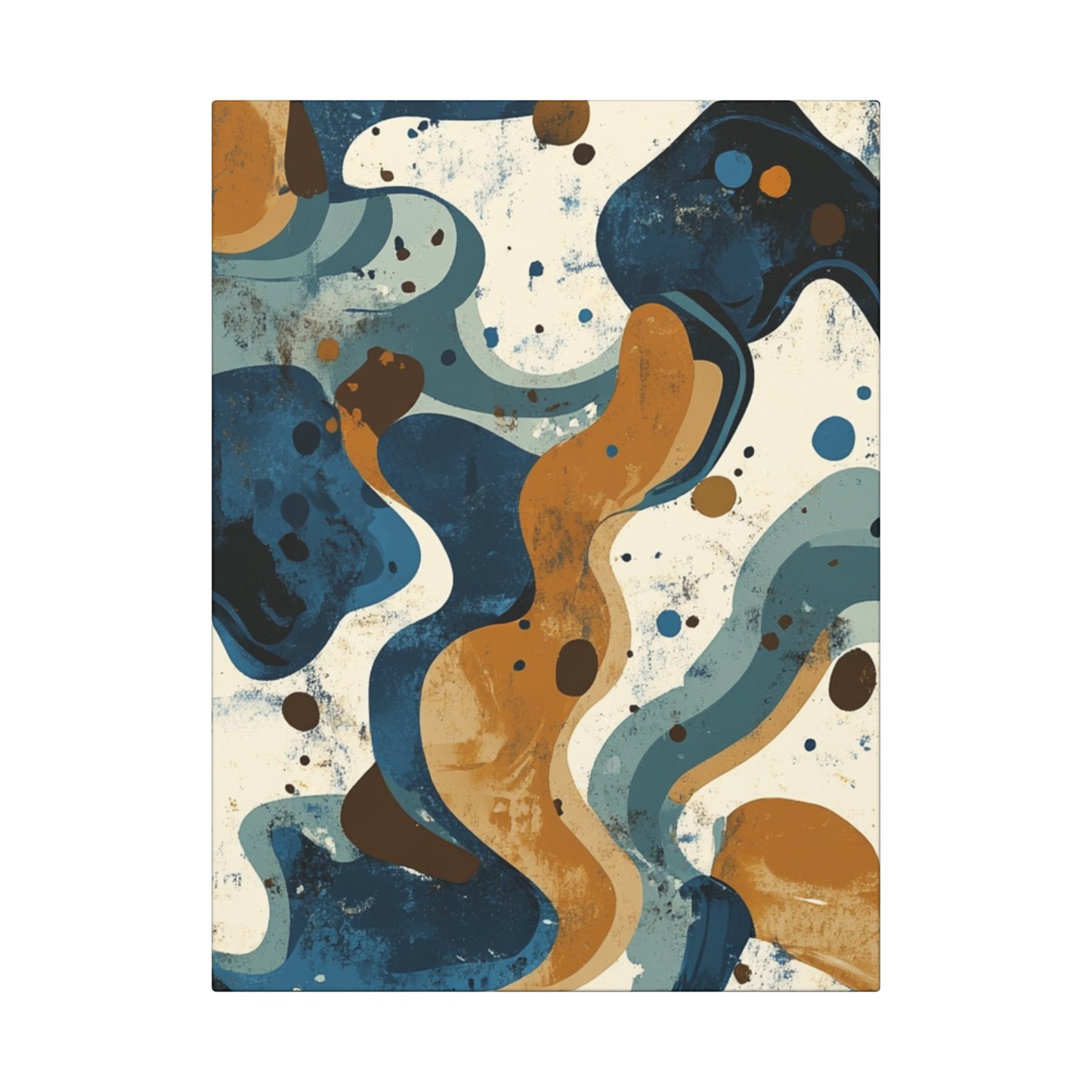Abstract Canvas Art Wraps, Modern Wall Decor, Geometric Art Prints, Stylish Home Decor, Unique Gift for Art Lovers, Living Room Aesthetics
