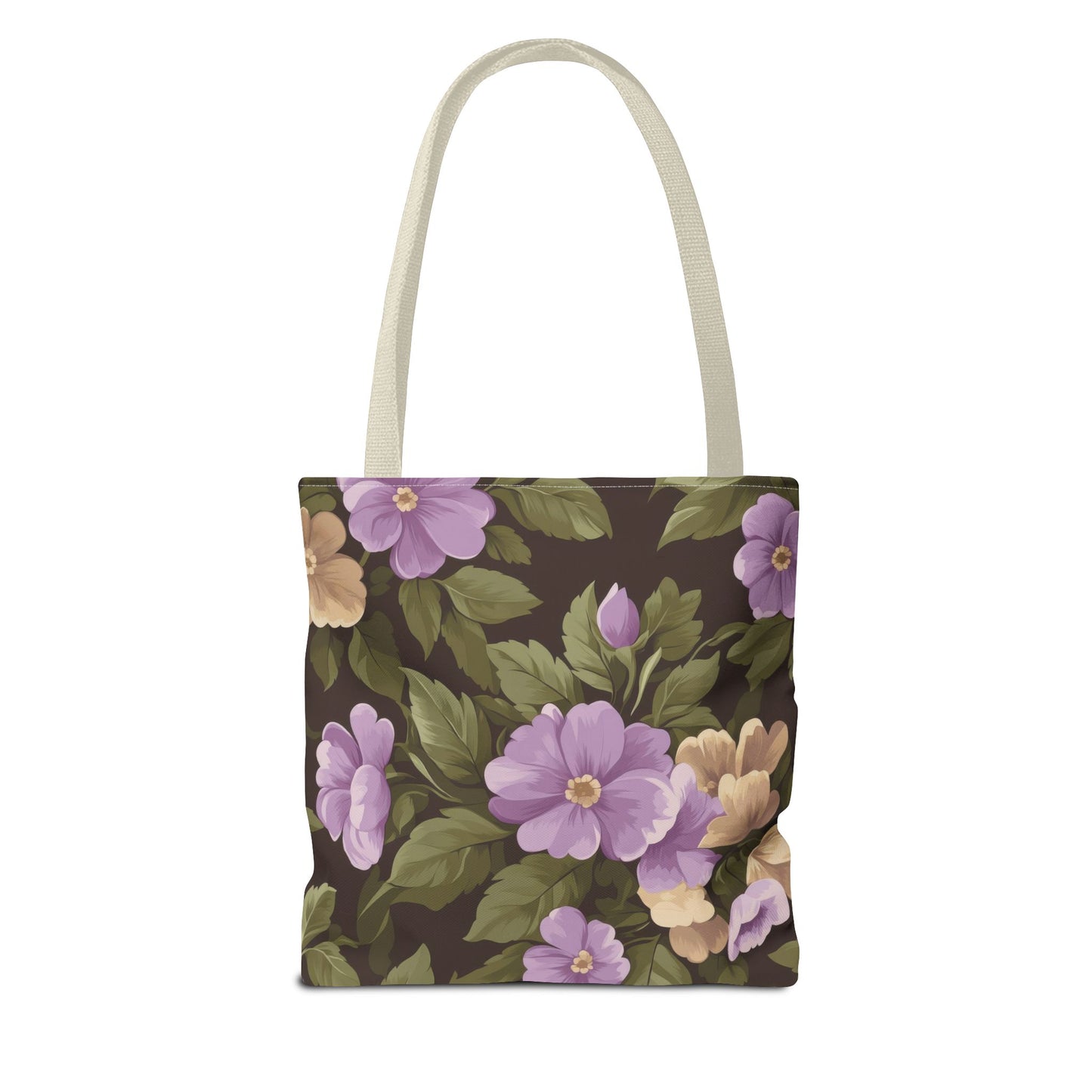 Floral Tote Bag, Stylish Shopping Bag, Eco-Friendly Carryall, Mother's Day Gift, Weekend Getaway Essential