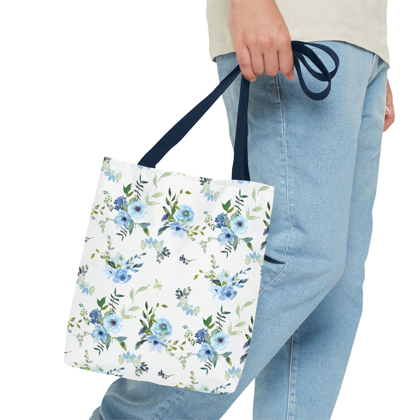Floral Tote Bag, Stylish Reusable Bag, Eco-Friendly Shopping Tote, Beach Bag, Gift Bag for Her