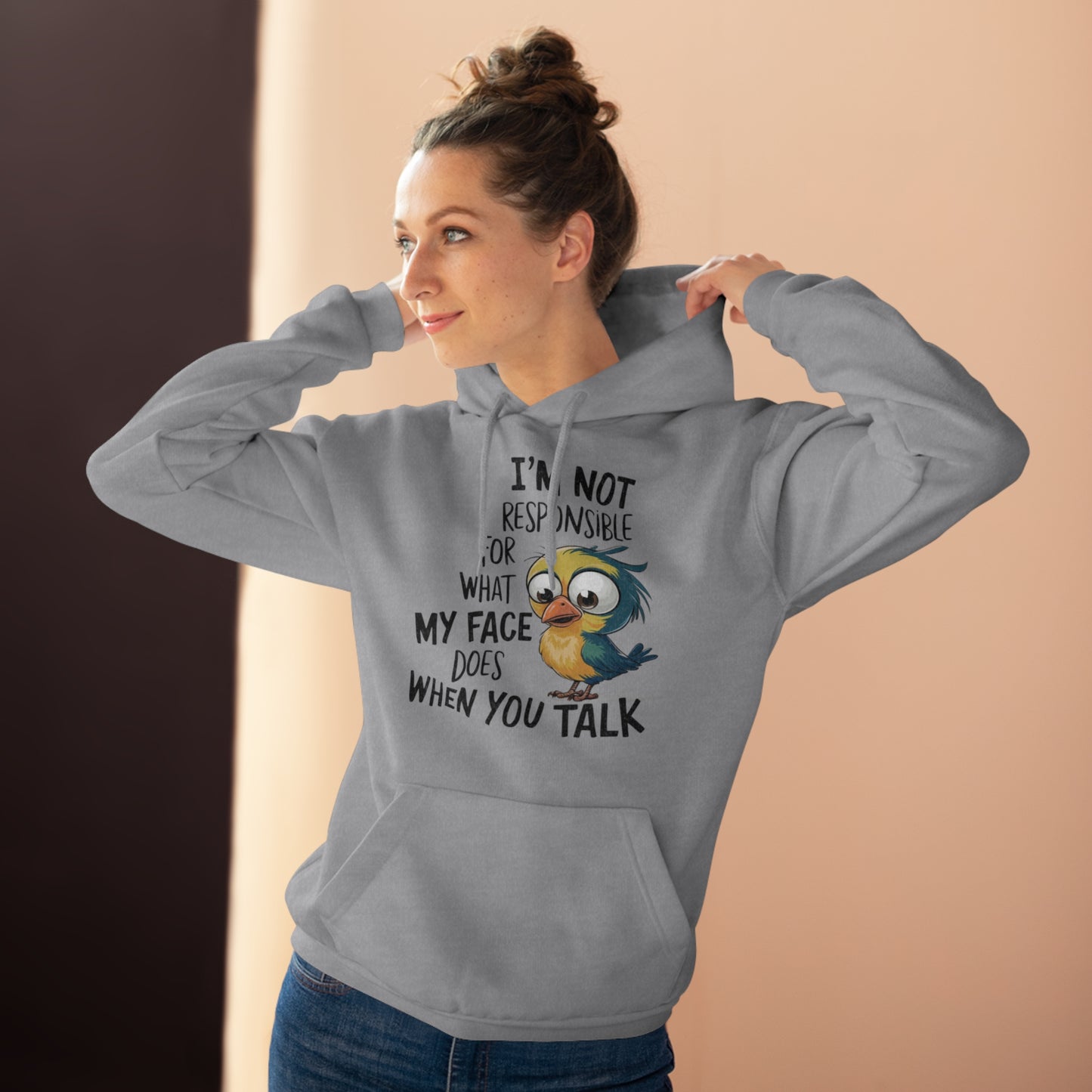 Funny Quirky Hoodie with Humor Quote, Unisex Pullover Sweatshirt, Great for Comfy Casual Wear, Gift for Friends, Funny Gifts