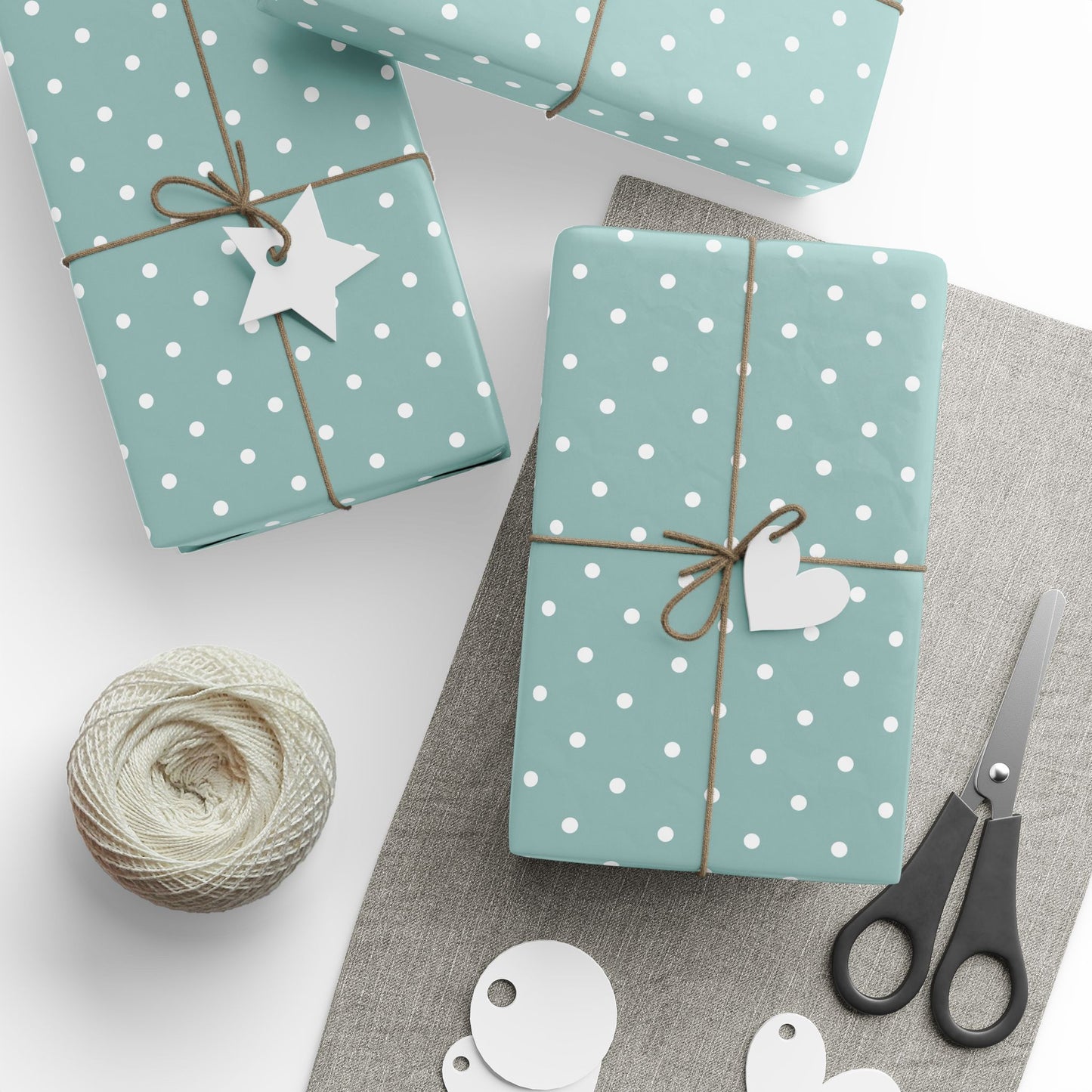 Charming Polka Dot Wrapping Paper for Any Occasion, Gift Wrap, Birthday, Holidays, Celebrations, Eco-Friendly