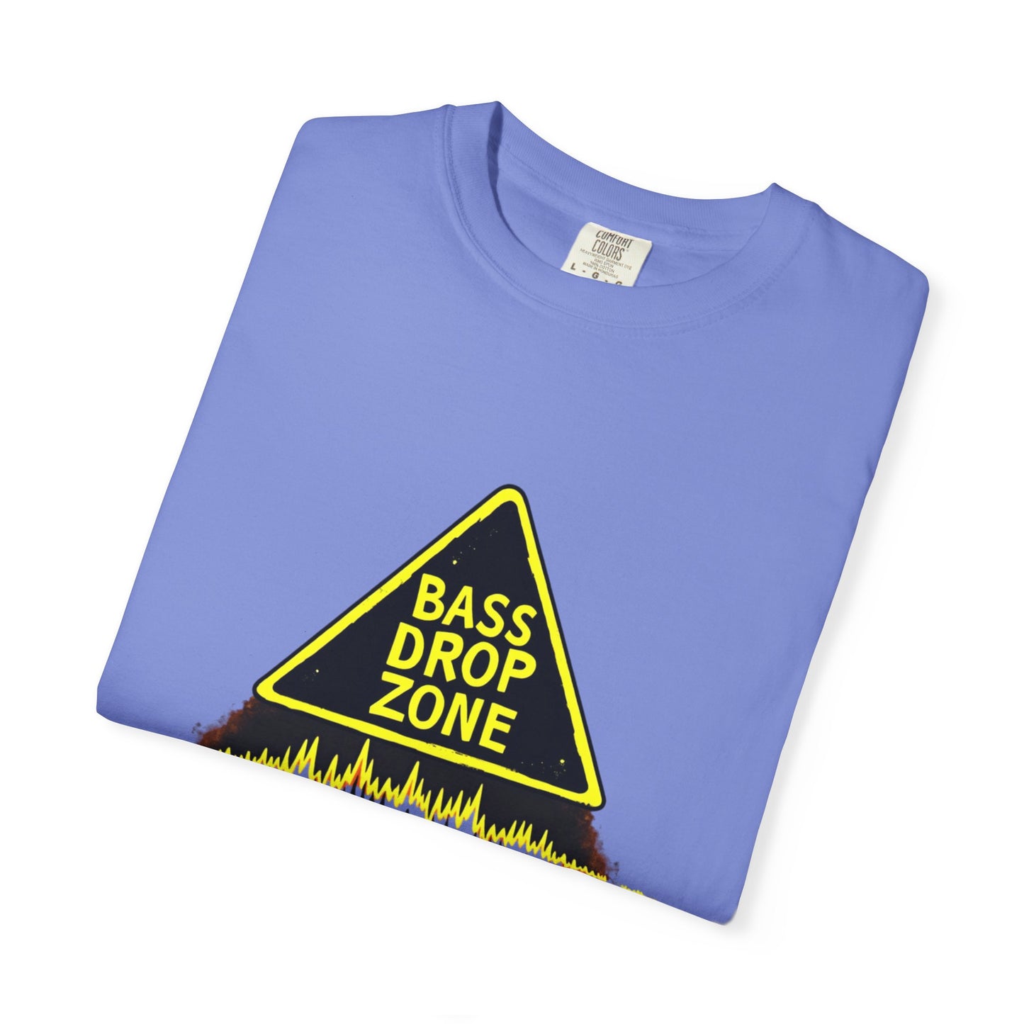 Bass Drop Zone Unisex T-Shirt, Music Lover Gift, Festival Apparel, Party Outfit, DJ Merchandise, Unique Graphic Tee
