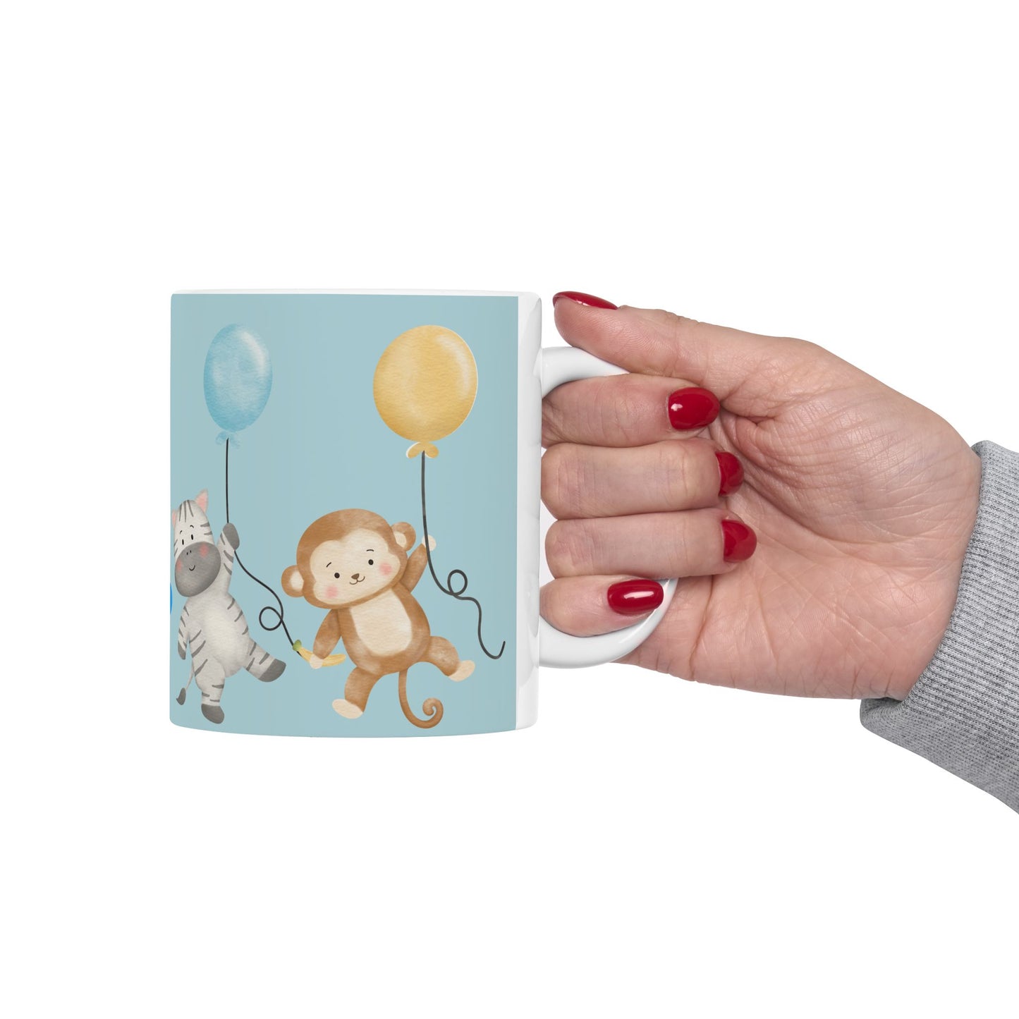 Birthday Animal-Themed Ceramic Mug - 11oz & 15oz