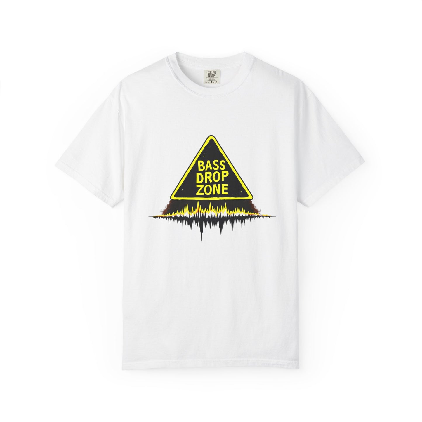 Bass Drop Zone Unisex T-Shirt, Music Lover Gift, Festival Apparel, Party Outfit, DJ Merchandise, Unique Graphic Tee