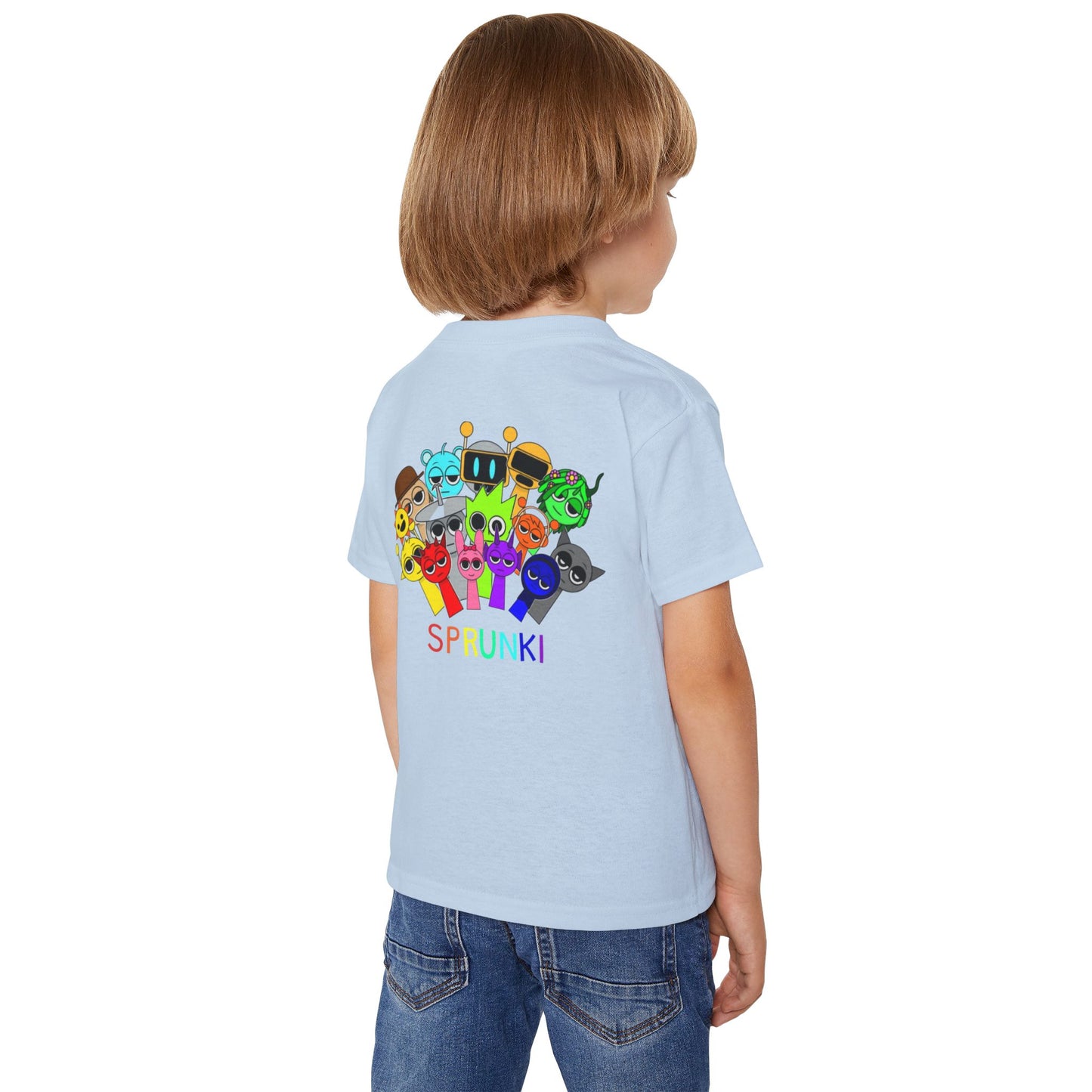 Colorful Toddler T-Shirt with Fun Characters | Kids Gift, Birthday Shirt, Holiday Apparel, Playful Outfit, Cute Tee