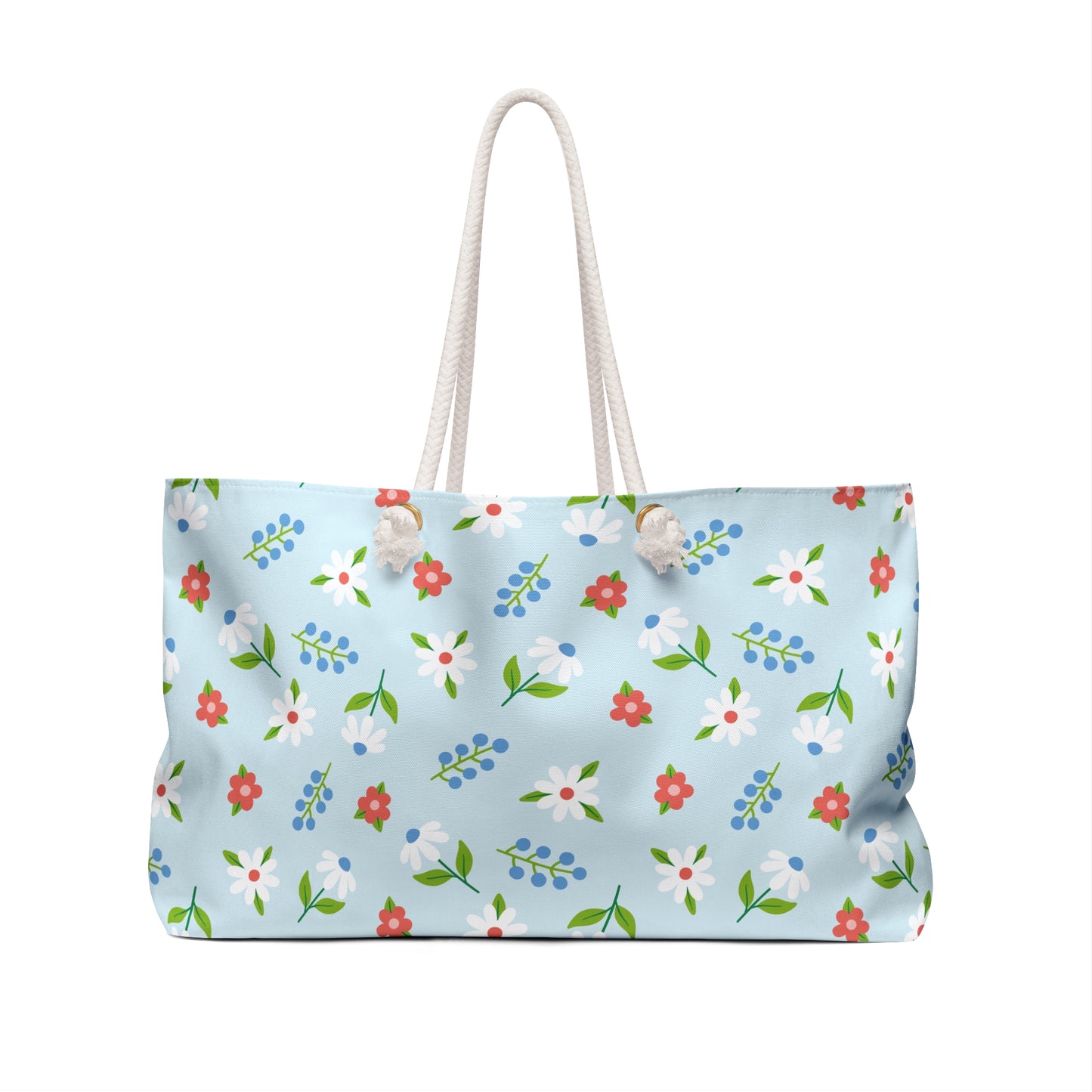 Floral Weekender Bag - Travel Tote, Beach Bag, Overnight Bag, Stylish Storage, Perfect Gift for Her