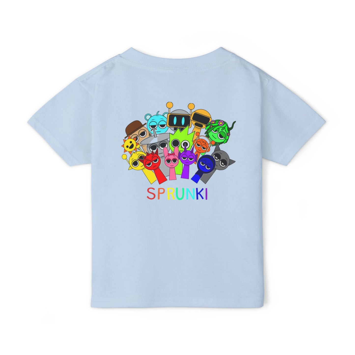 Colorful Toddler T-Shirt with Fun Characters | Kids Gift, Birthday Shirt, Holiday Apparel, Playful Outfit, Cute Tee